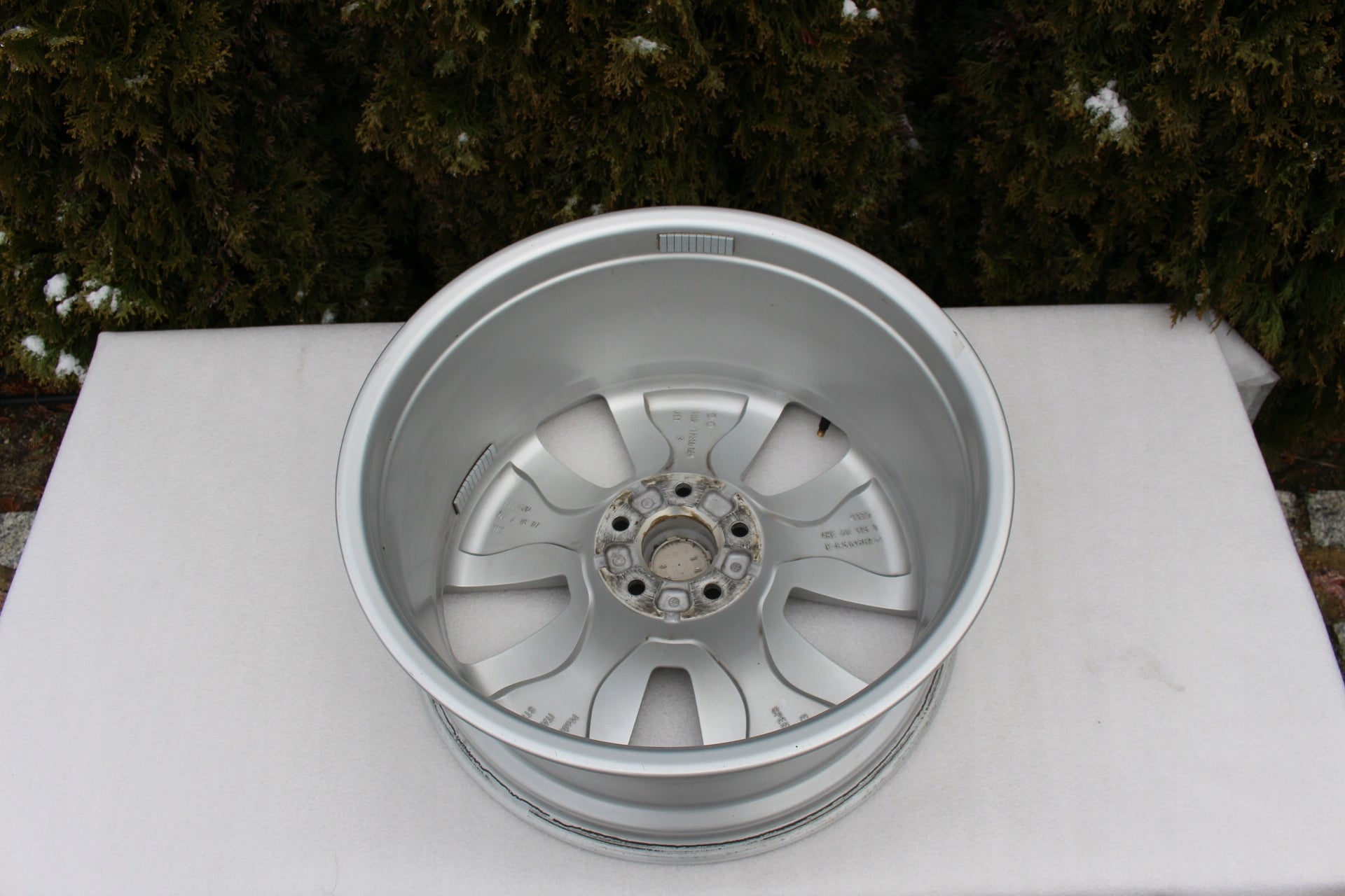 1x Alu Felge Audi Cabriolet Aluminum rim 19 Zoll 8.5J 5x112 4KE601025Q