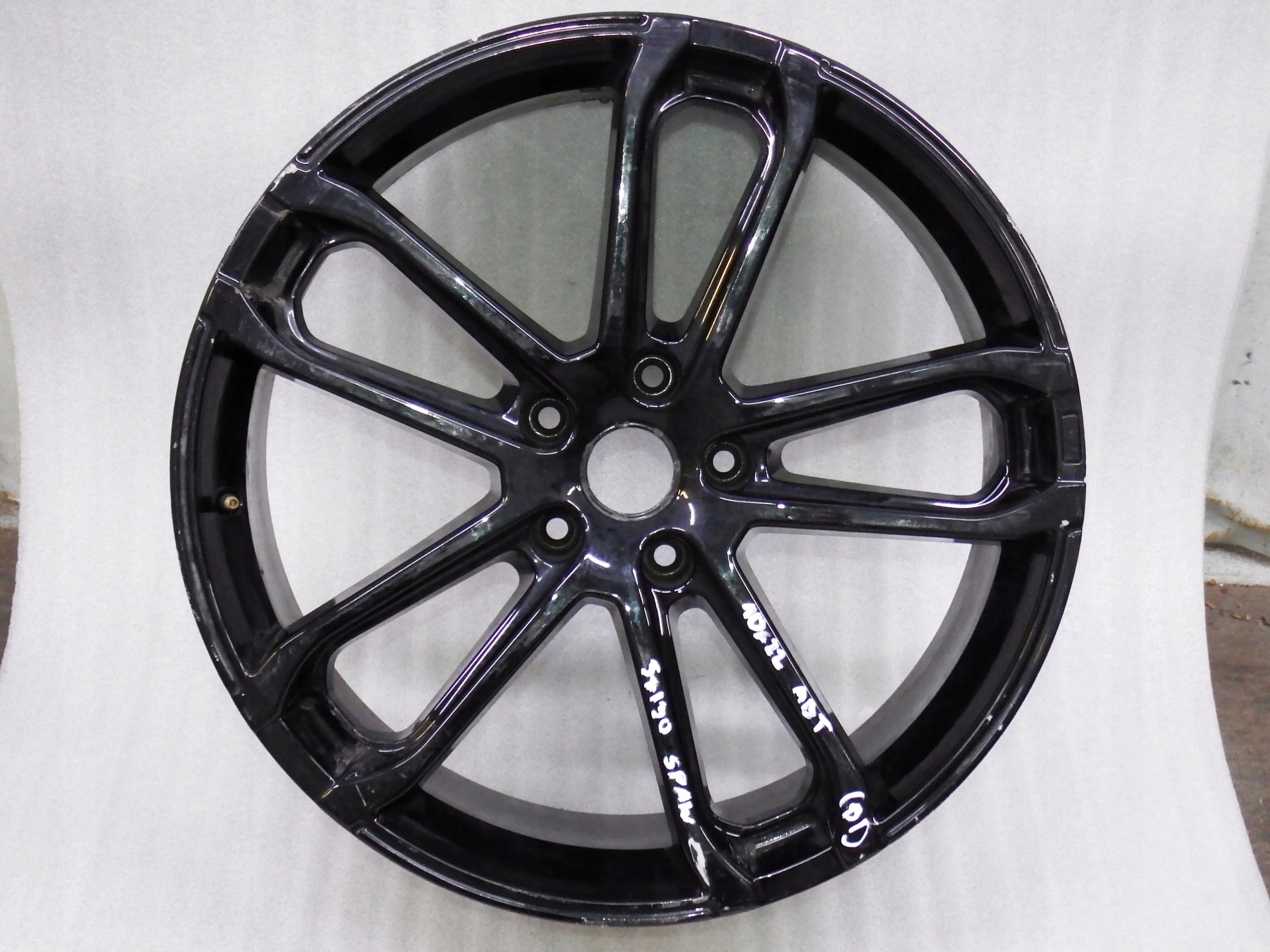 1x Alu Felge Audi Q7 Aluminum rim 22 Zoll 10.0J 5x130