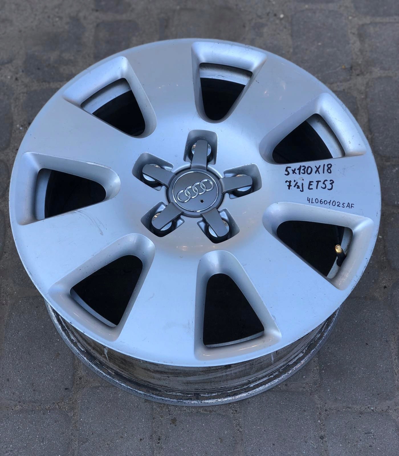 Alu Felge Audi Q7 Aluminum rim 18 Zoll 7.5J 5x130 53ET 4L0601025AF