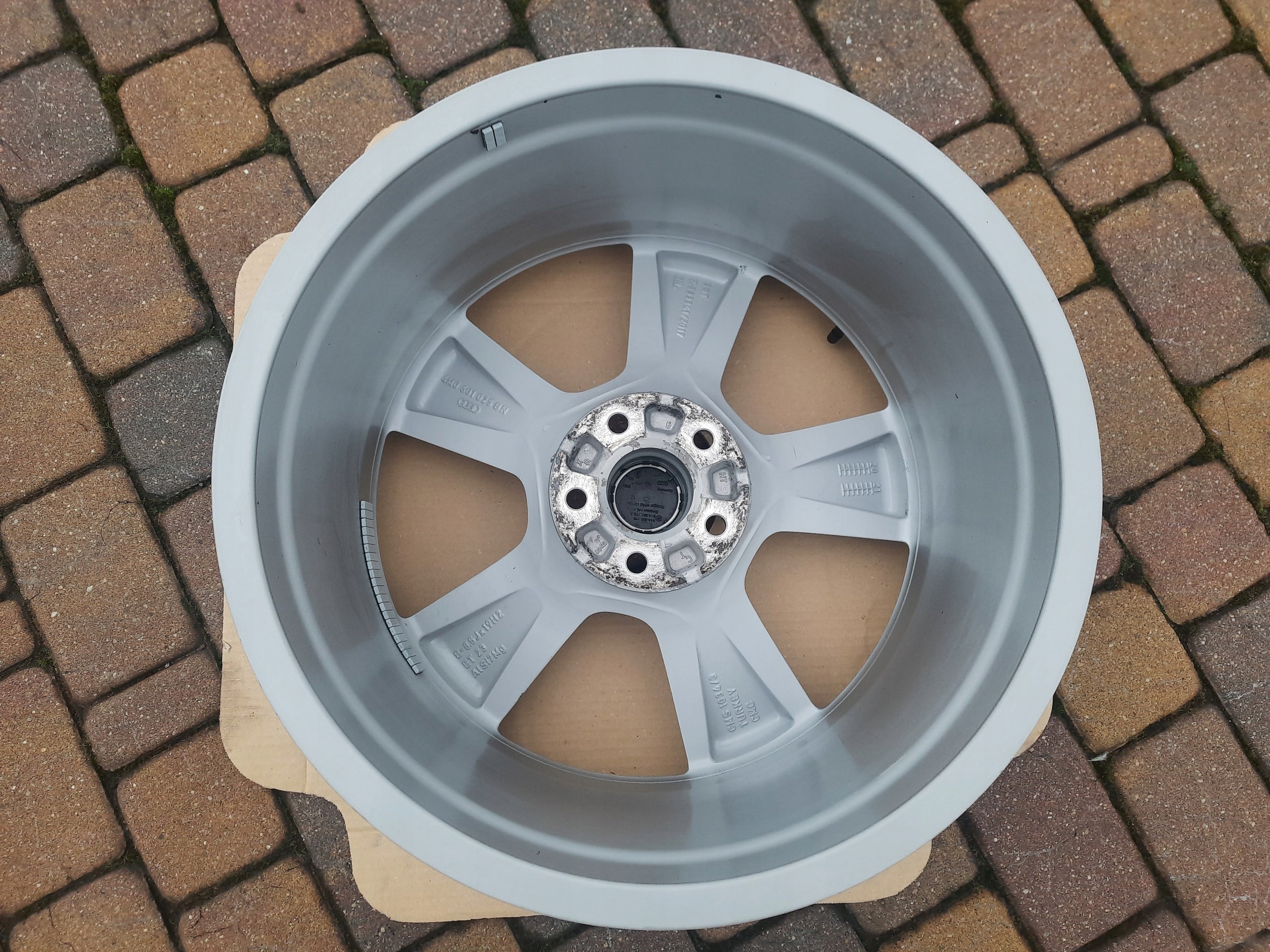 Alu Felge Audi Q7 Aluminum rim 19 Zoll 8.5J 5x112 23ET