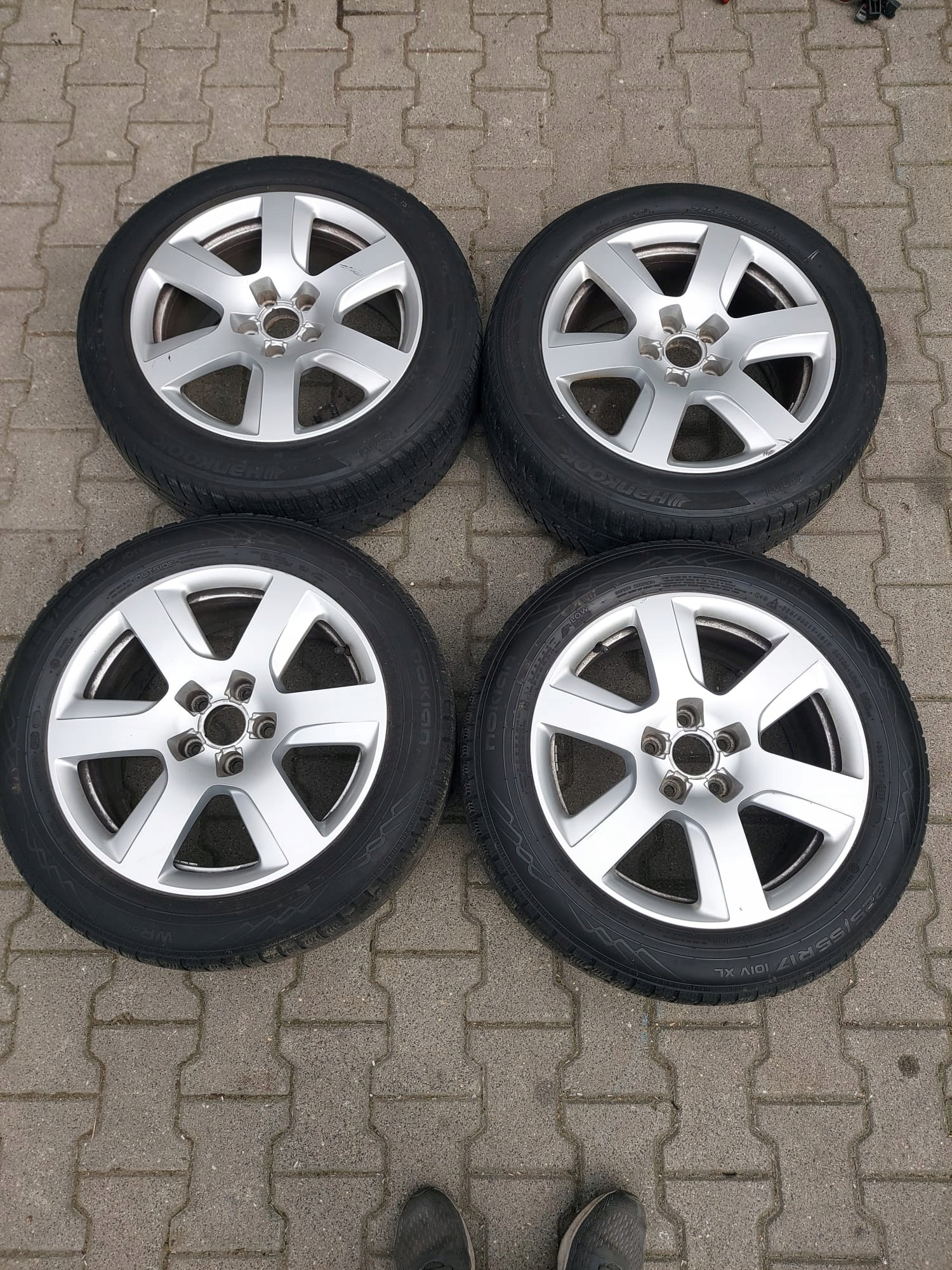 Alu Felge Audi SQ5 Aluminum rim 17 Zoll 8.0J 5x112 26ET 4G0601025BK