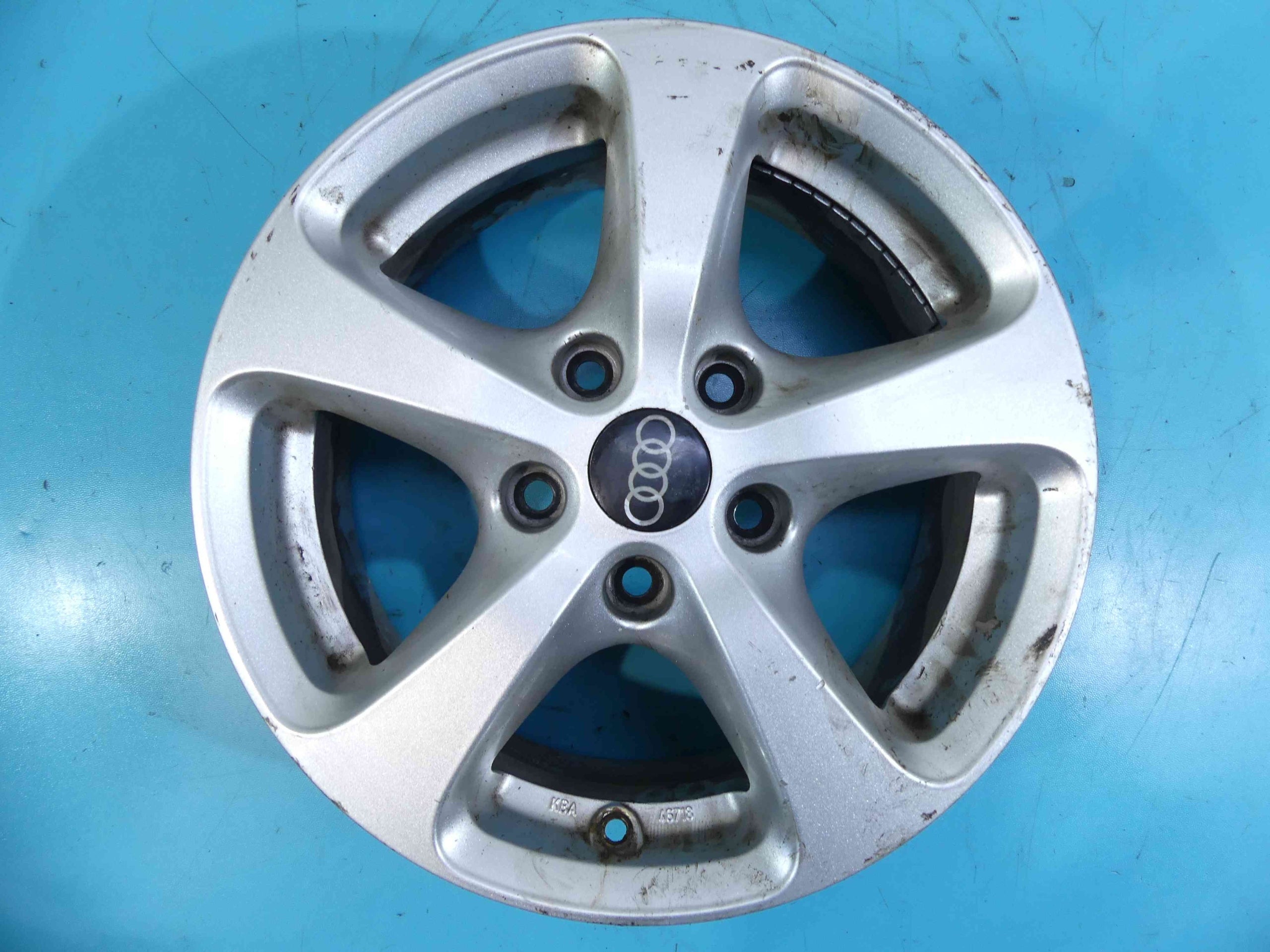 Alu Felge Audi Cabriolet Aluminum rim 15 Zoll 6.5J 5x112