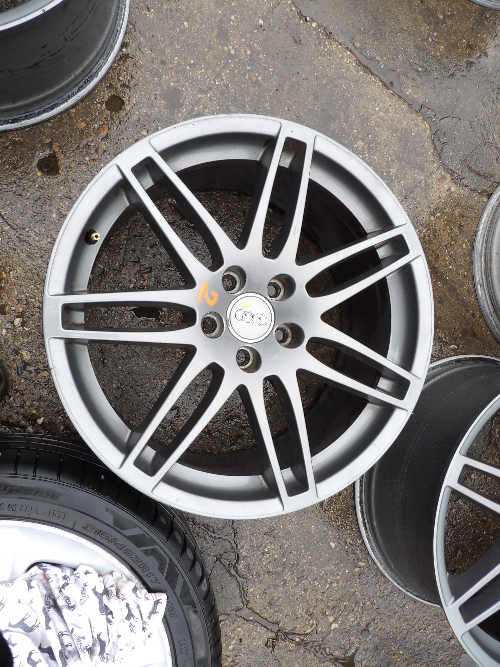  1x aluminum rim Audi A4 aluminum rim 19 inch 9.0J 8J0601025N  product image