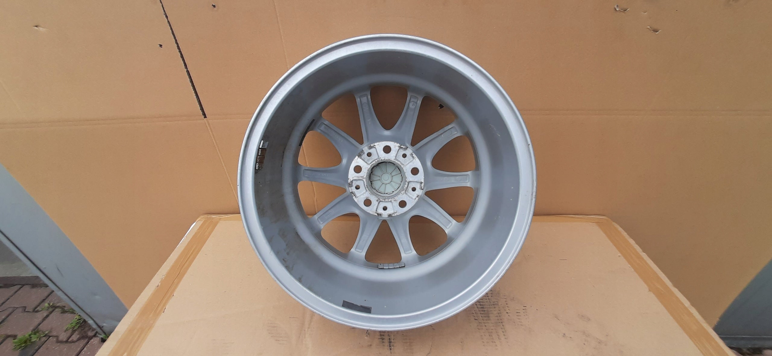 1x Alu Felge BMW E60 X1 Aluminum rim 17 Zoll 8.0J 5x120 20ET