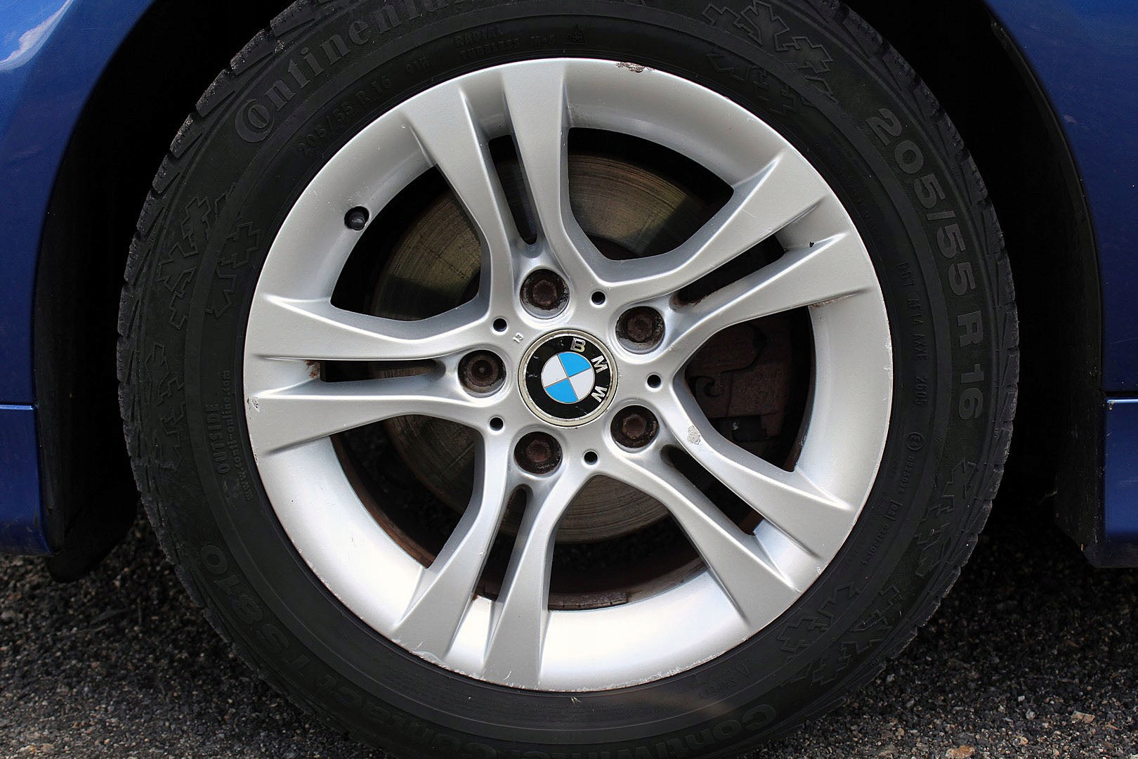 Alu Felge BMW E91 E90 E91 E90 X1 Aluminum rim 16 Zoll 7.0J 5x120 31ET