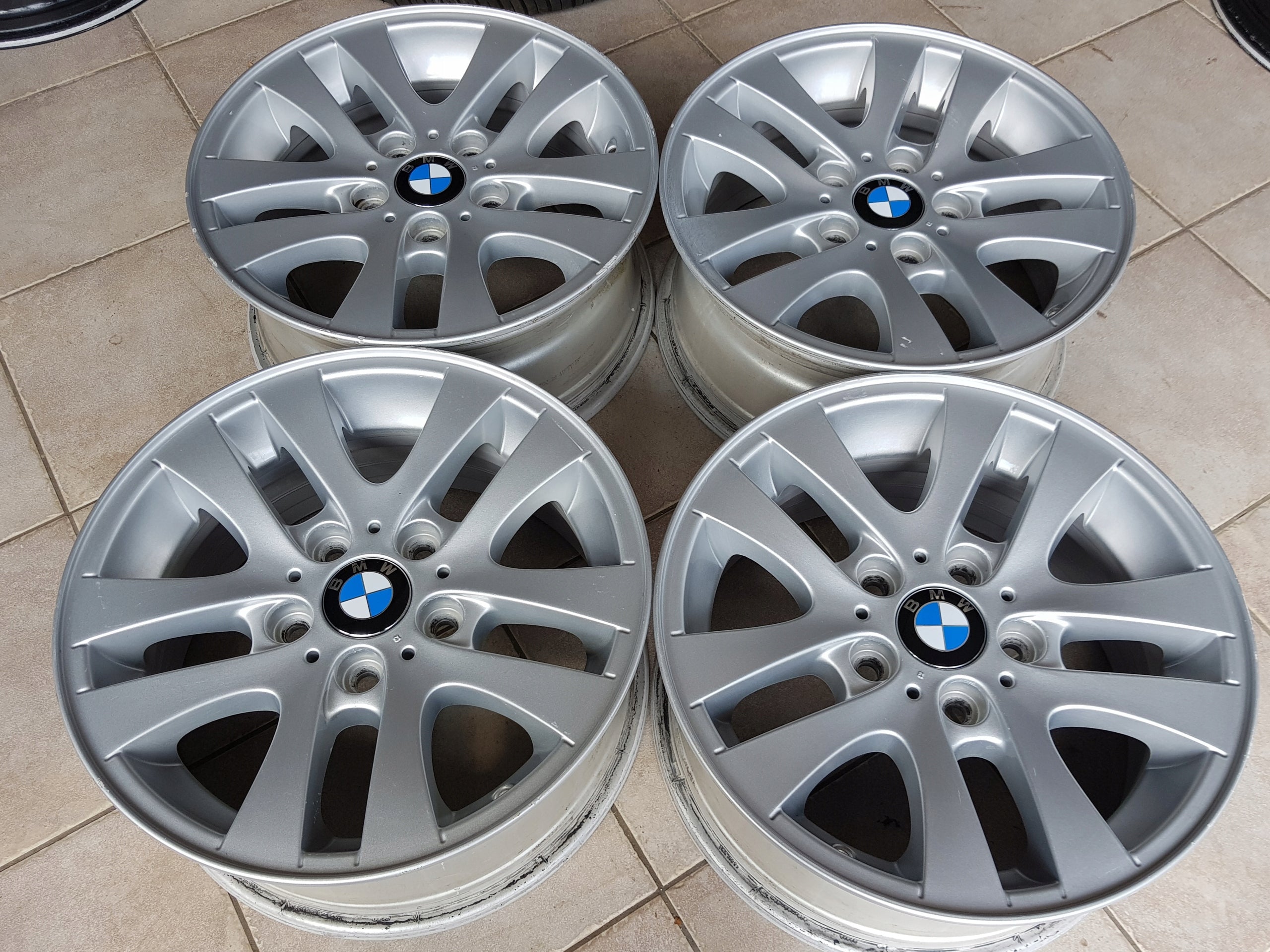 Alu Felge BMW E90 E91 E91 X1 E90 Aluminum rim 16 Zoll 7.0J 5x120 34ET 6775595