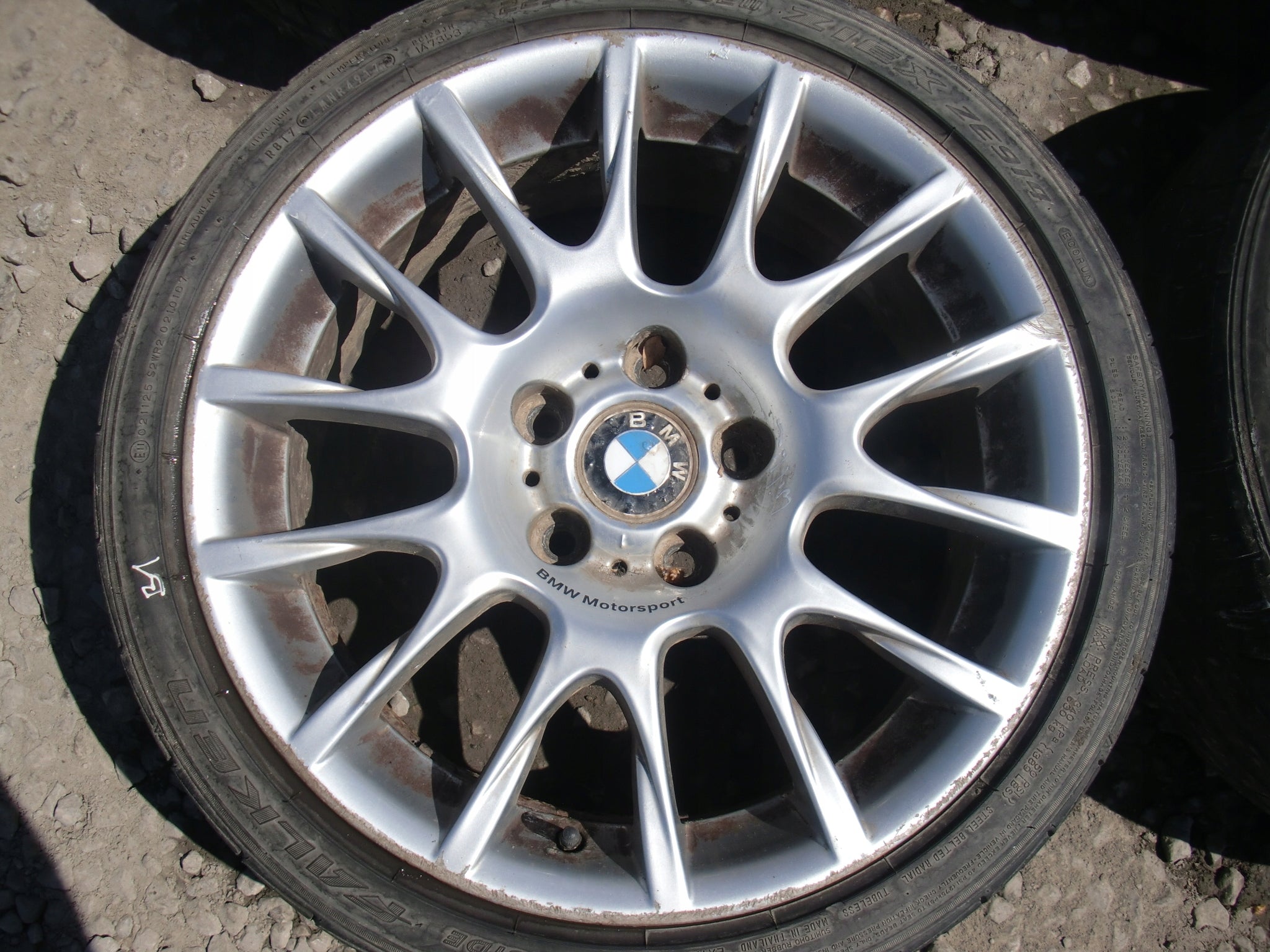 Alu Felge BMW E90 E91 E91 X1 E90 Aluminum rim 18 Zoll 8.5J 5x120 37ET 6770464