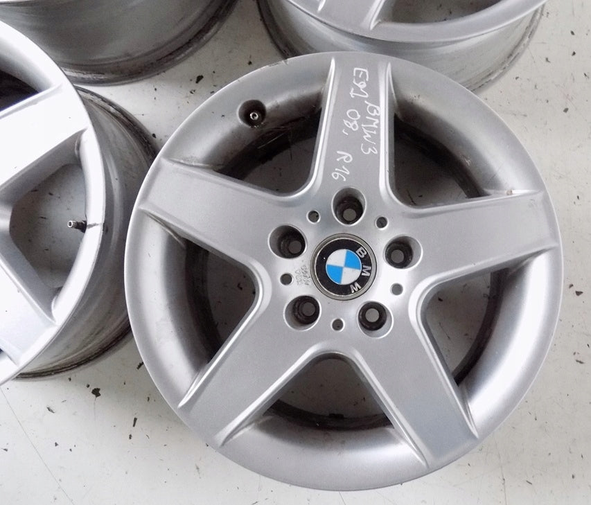 Alu Felge BMW E91 E90 X1 Aluminum rim 16 Zoll 9.5J 5x120