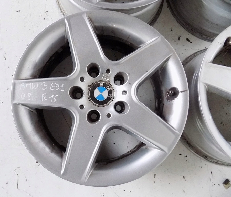 Alu Felge BMW E91 E90 X1 Aluminum rim 16 Zoll 9.5J 5x120