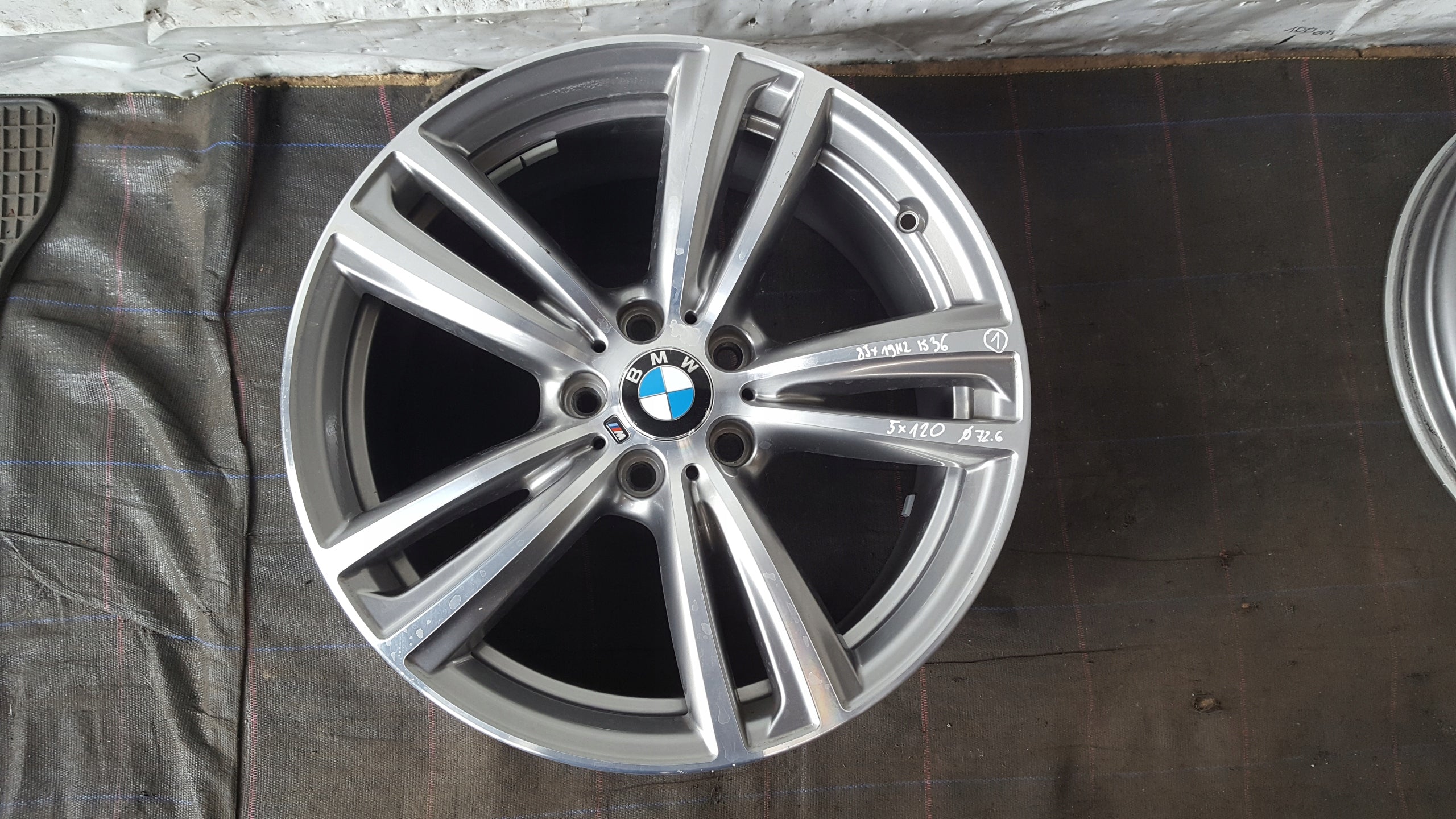 Alu Felge BMW F32 E90 X1 Aluminum rim 19 Zoll 8.0J 5x120