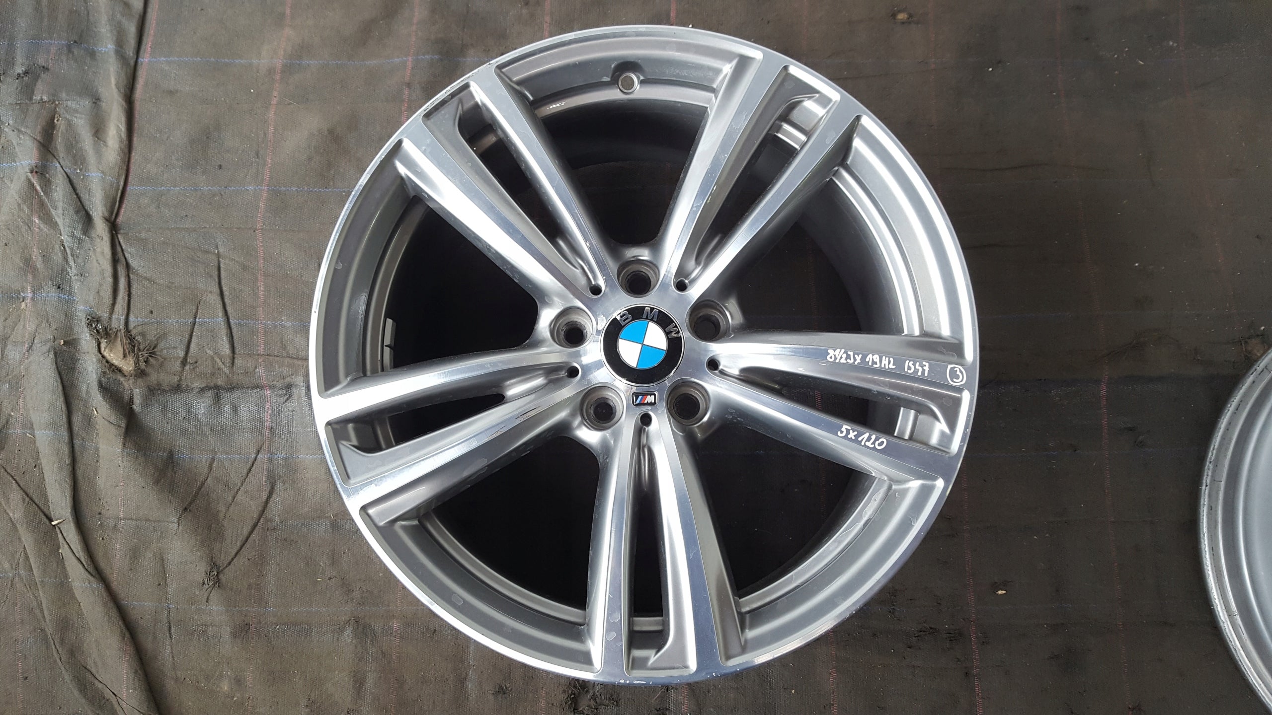 Alu Felge BMW F32 E90 X1 Aluminum rim 19 Zoll 8.0J 5x120