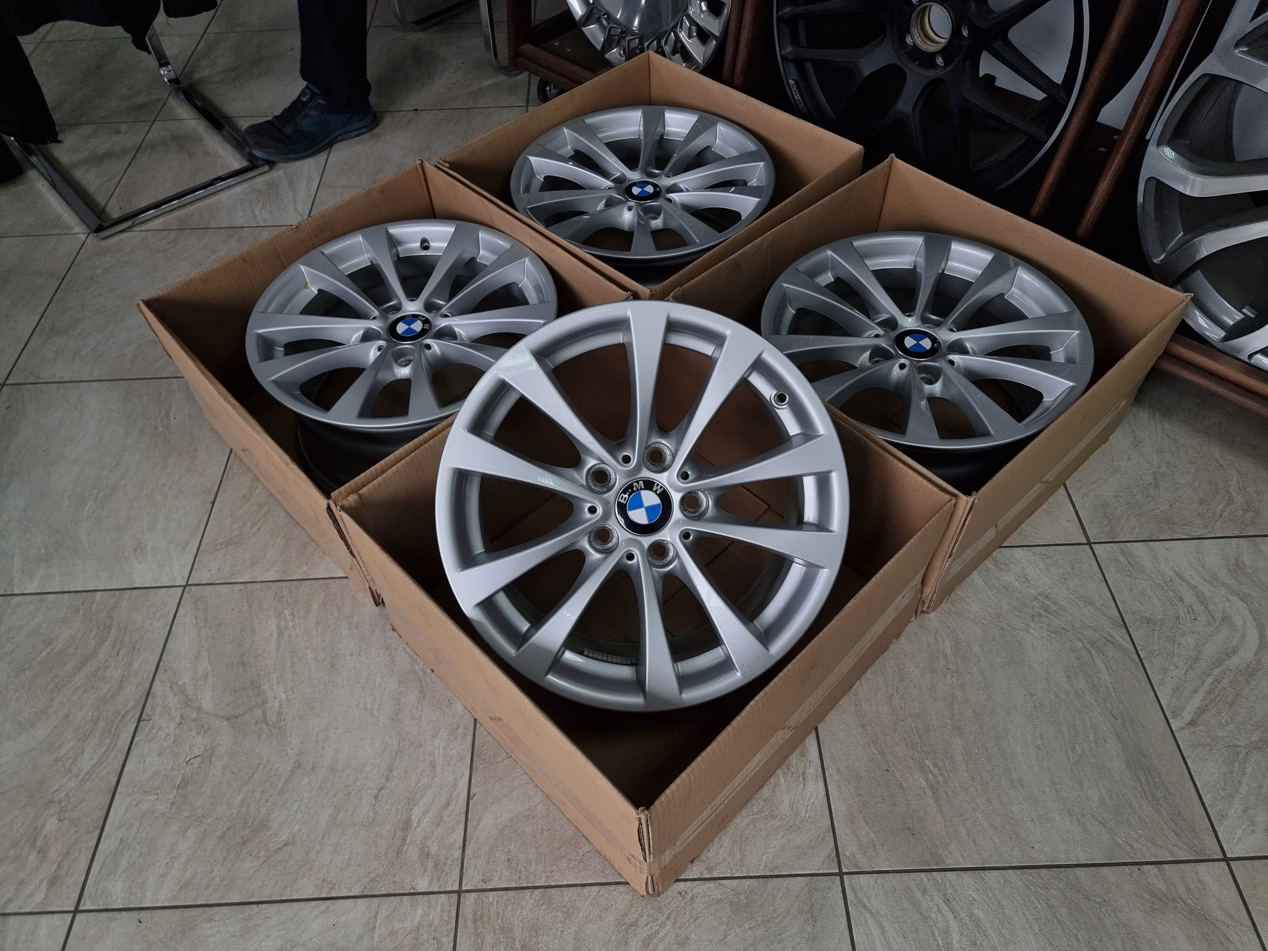 Alu Felge BMW F20 F32 F33 F31 F32 F30 F21 F20 F21 F33 F30 F31 X1 17 Zoll 7.5J 5x112 37ET 6796244