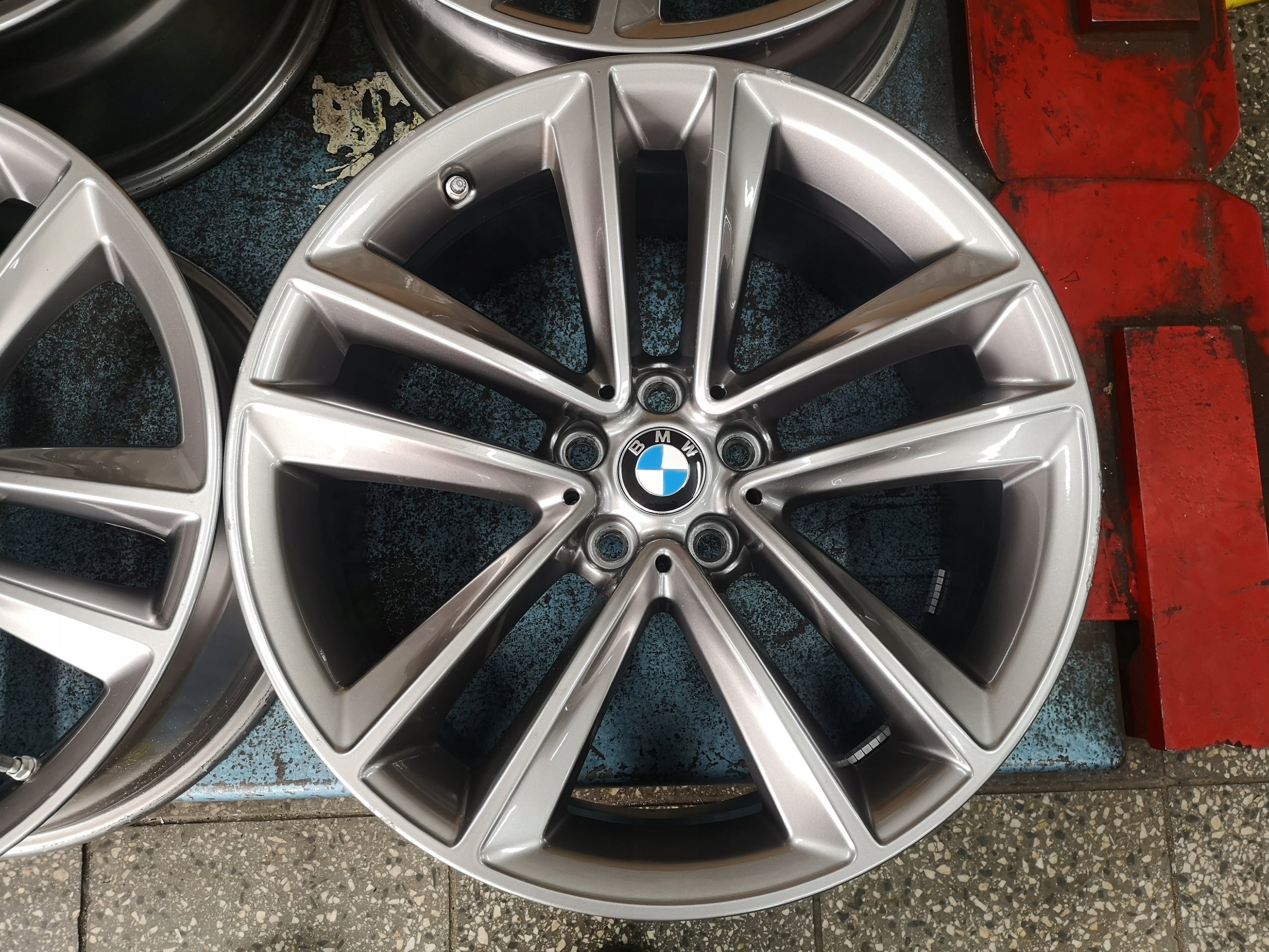 Alu Felge BMW G11 G12 G11 X1 Aluminum rim 19 Zoll 8.5J 5x112 25ET 6863114