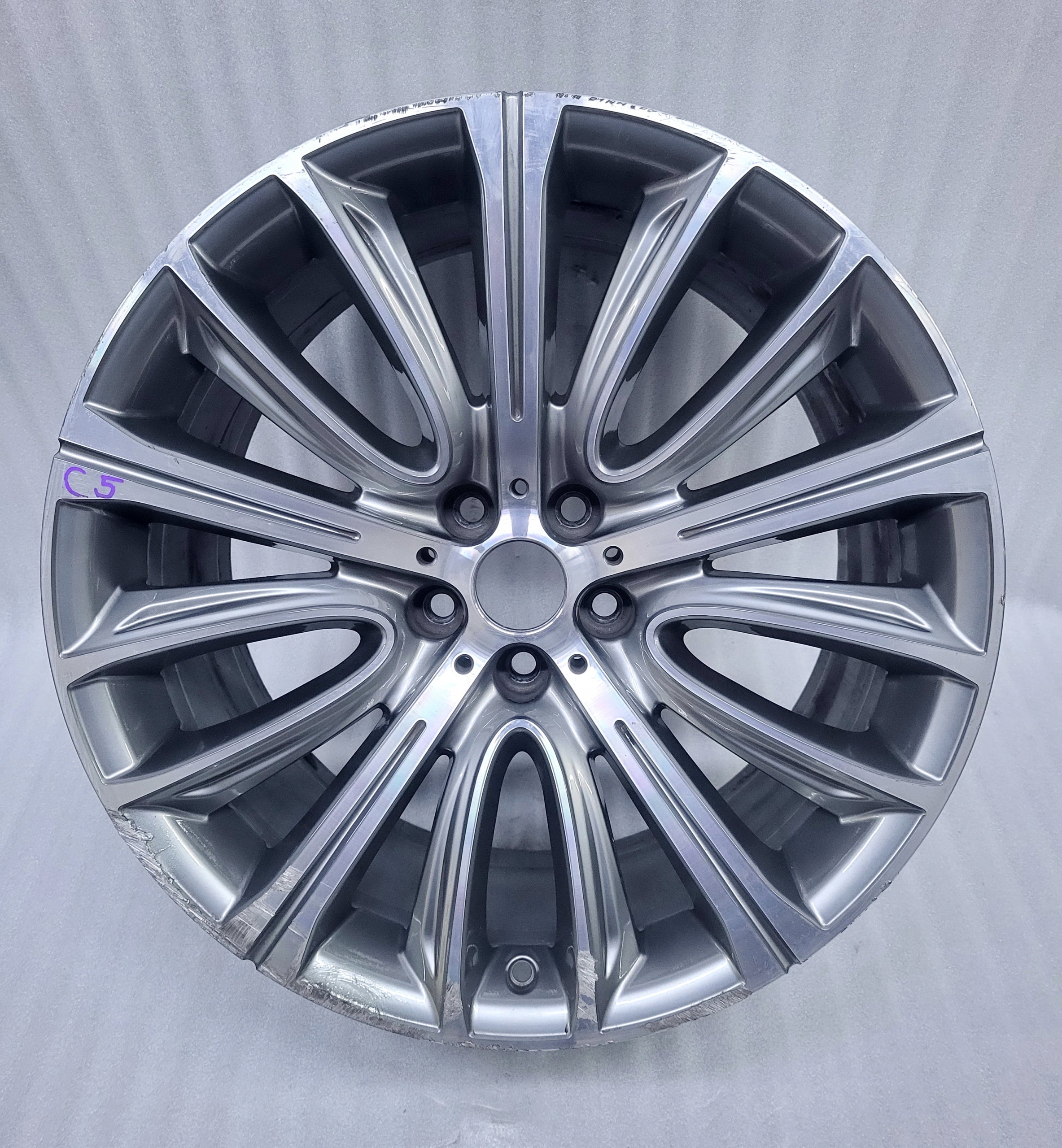 1x Alu Felge BMW X2 G11 G12 G11 X1 Aluminum rim 20 Zoll 10.0J 5x112 41ET 6863111