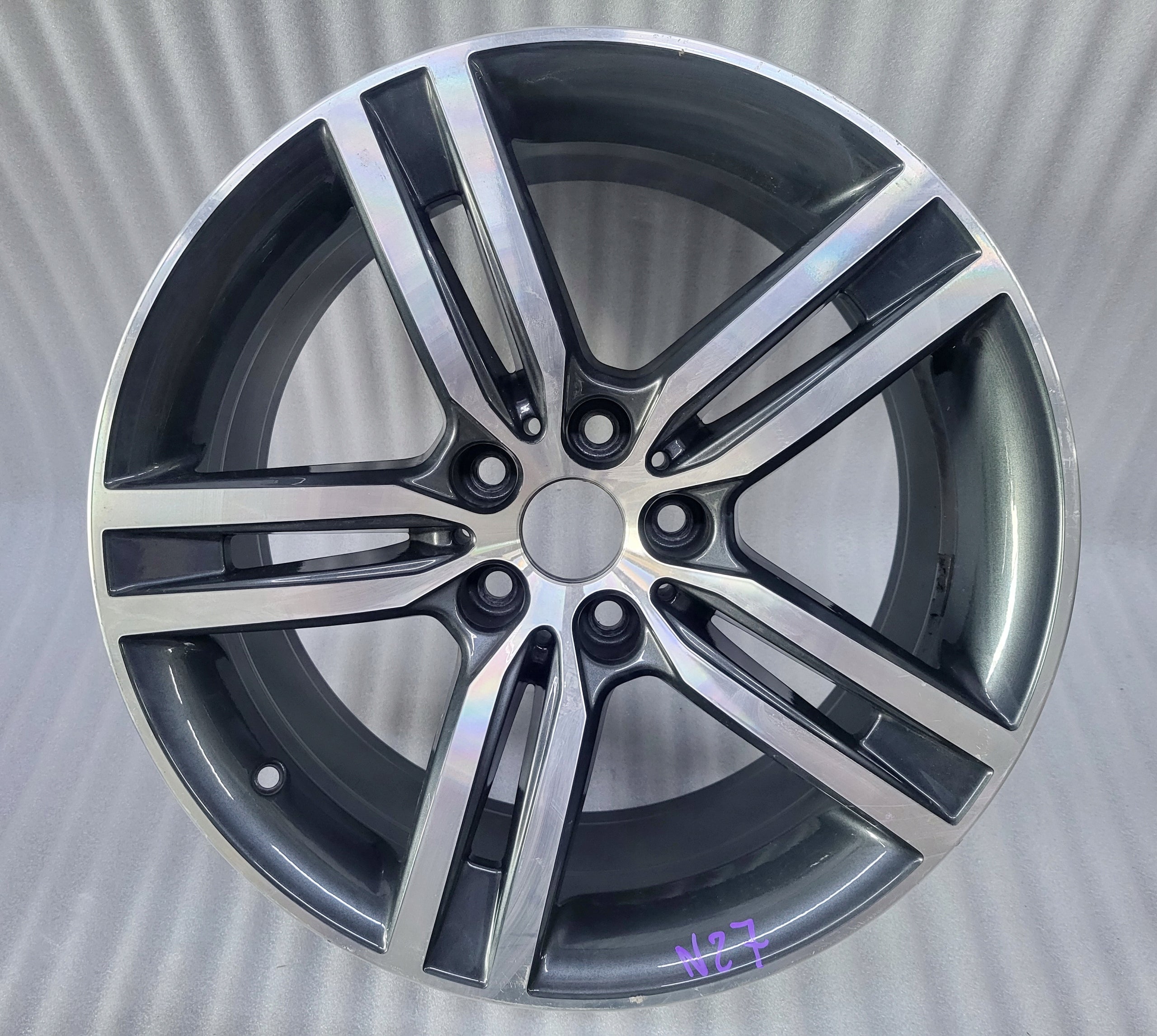 1x Alu Felge BMW G31 G14 G32 X1 G20 Aluminum rim 18 Zoll 8.0J 5x112 30ET 6894842