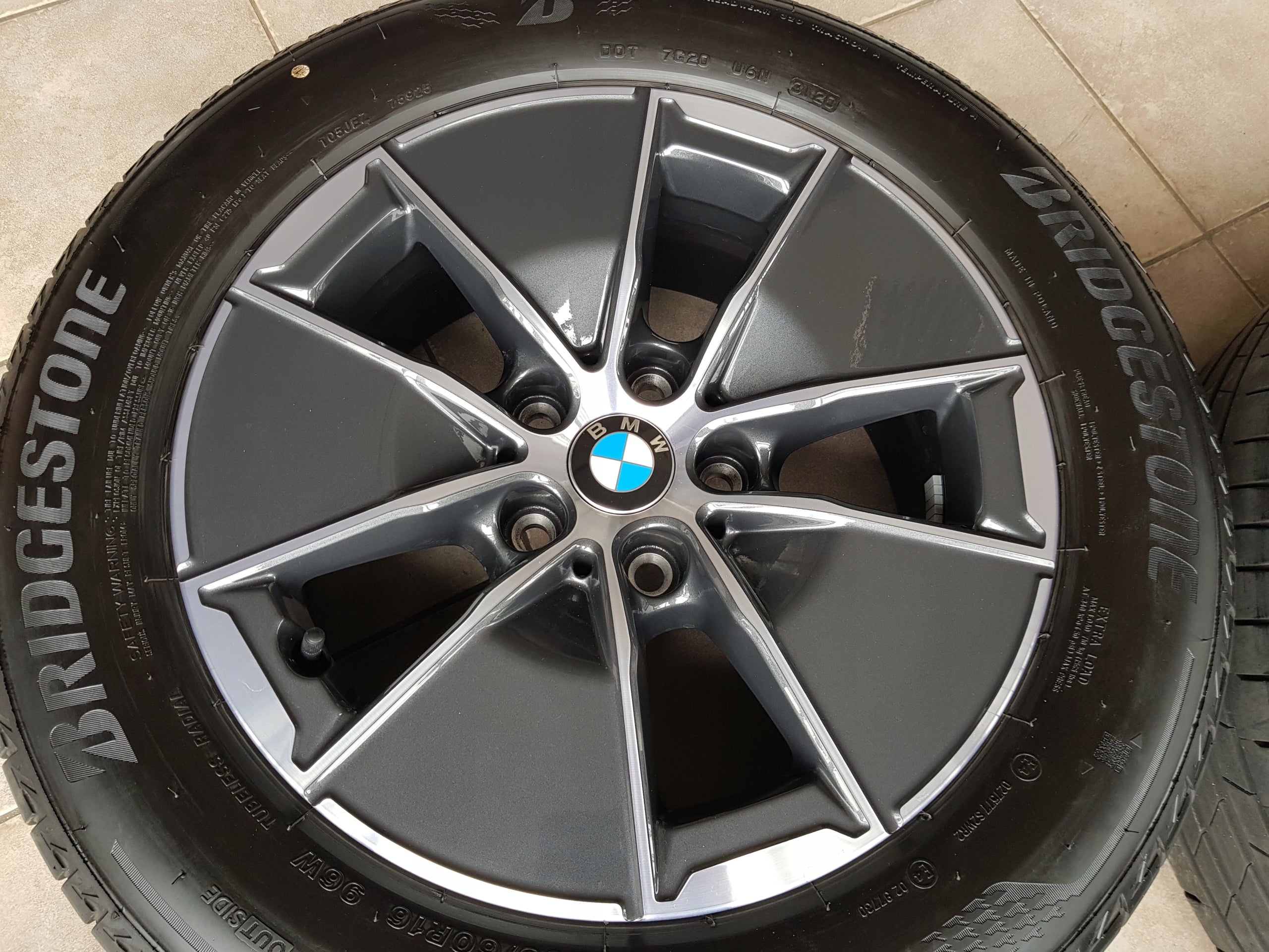 Alu Felge BMW G21 G20 G21 X1 G20 Aluminum rim 16 Zoll 6.5J 5x112 22ET 6883515