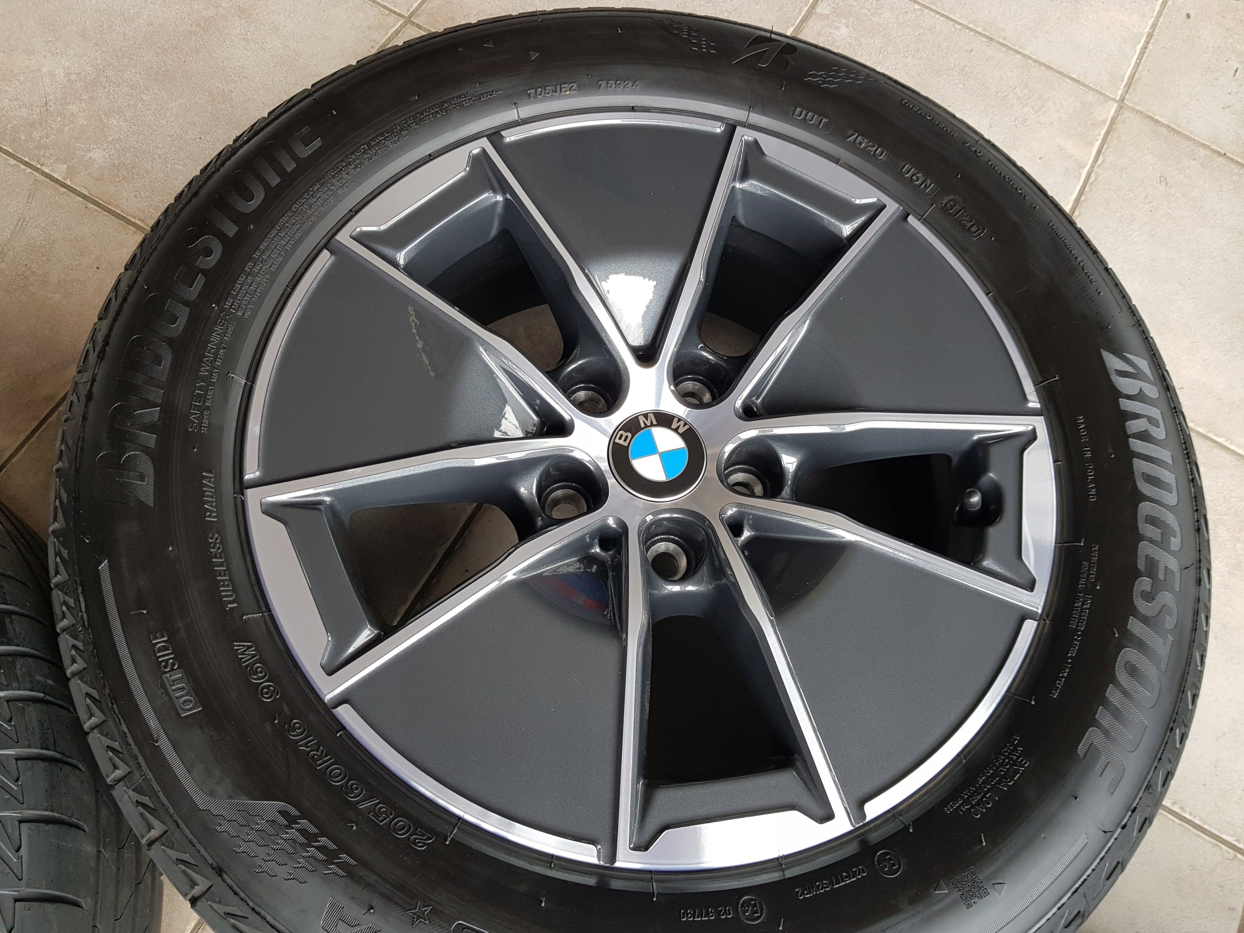 Alu Felge BMW G21 G20 G21 X1 G20 Aluminum rim 16 Zoll 6.5J 5x112 22ET 6883515