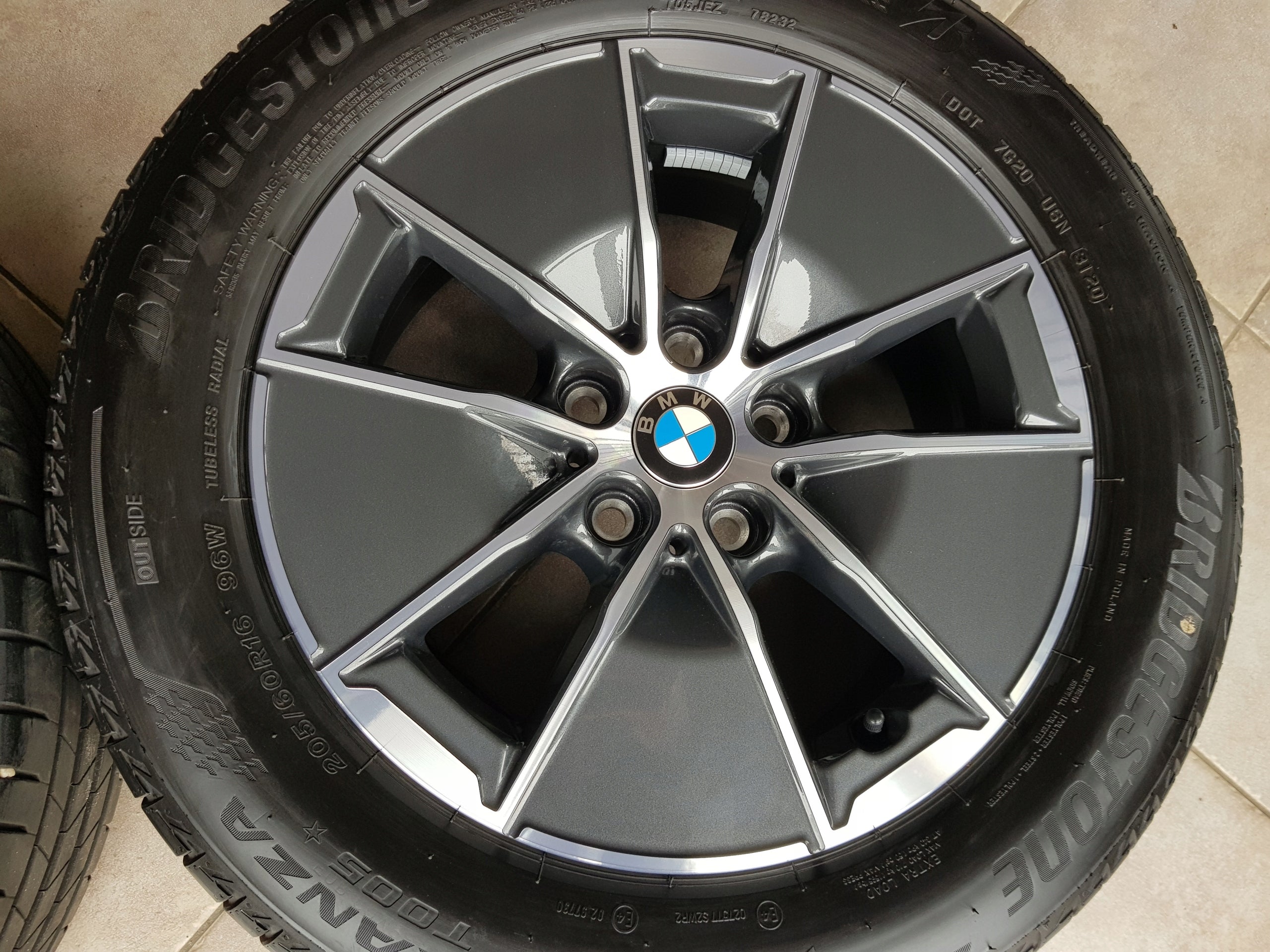 Alu Felge BMW G21 G20 G21 X1 G20 Aluminum rim 16 Zoll 6.5J 5x112 22ET 6883515