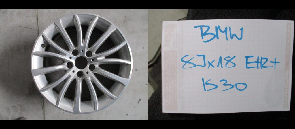 1x aluminum rim BMW F01 Aluminum rim 18 inch 