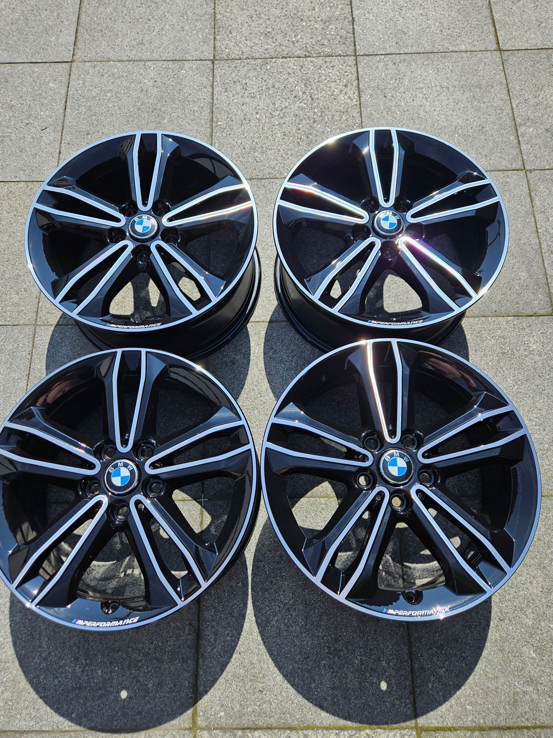 Alu Felge BMW X1 Aluminum rim 17 Zoll 7.5J 5x112 54ET 6856087