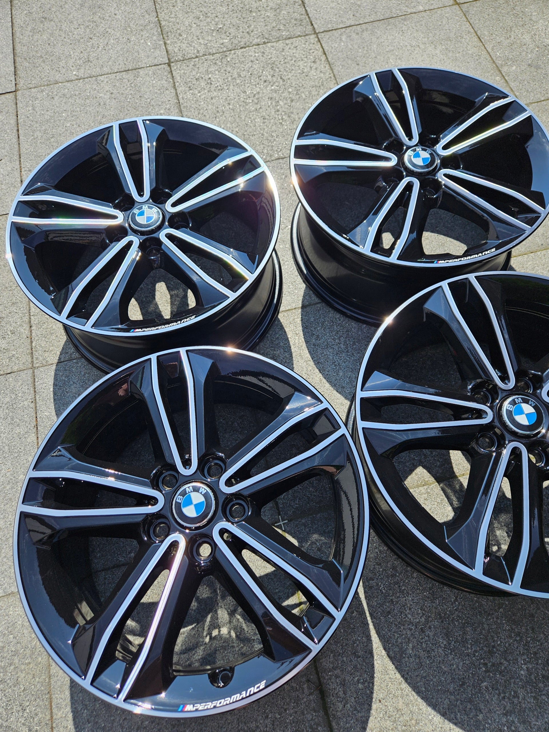 Alu Felge BMW X1 Aluminum rim 17 Zoll 7.5J 5x112 54ET 6856087