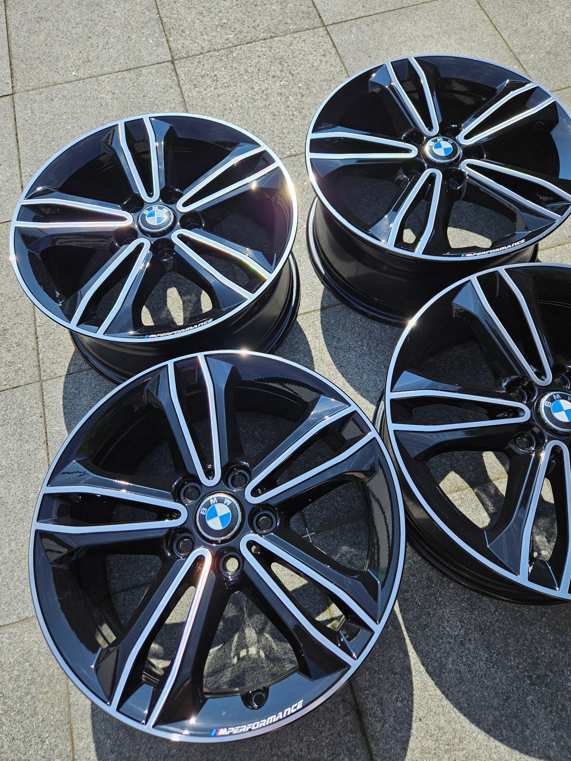 Alu Felge BMW X1 Aluminum rim 17 Zoll 7.5J 5x112 54ET 6856087