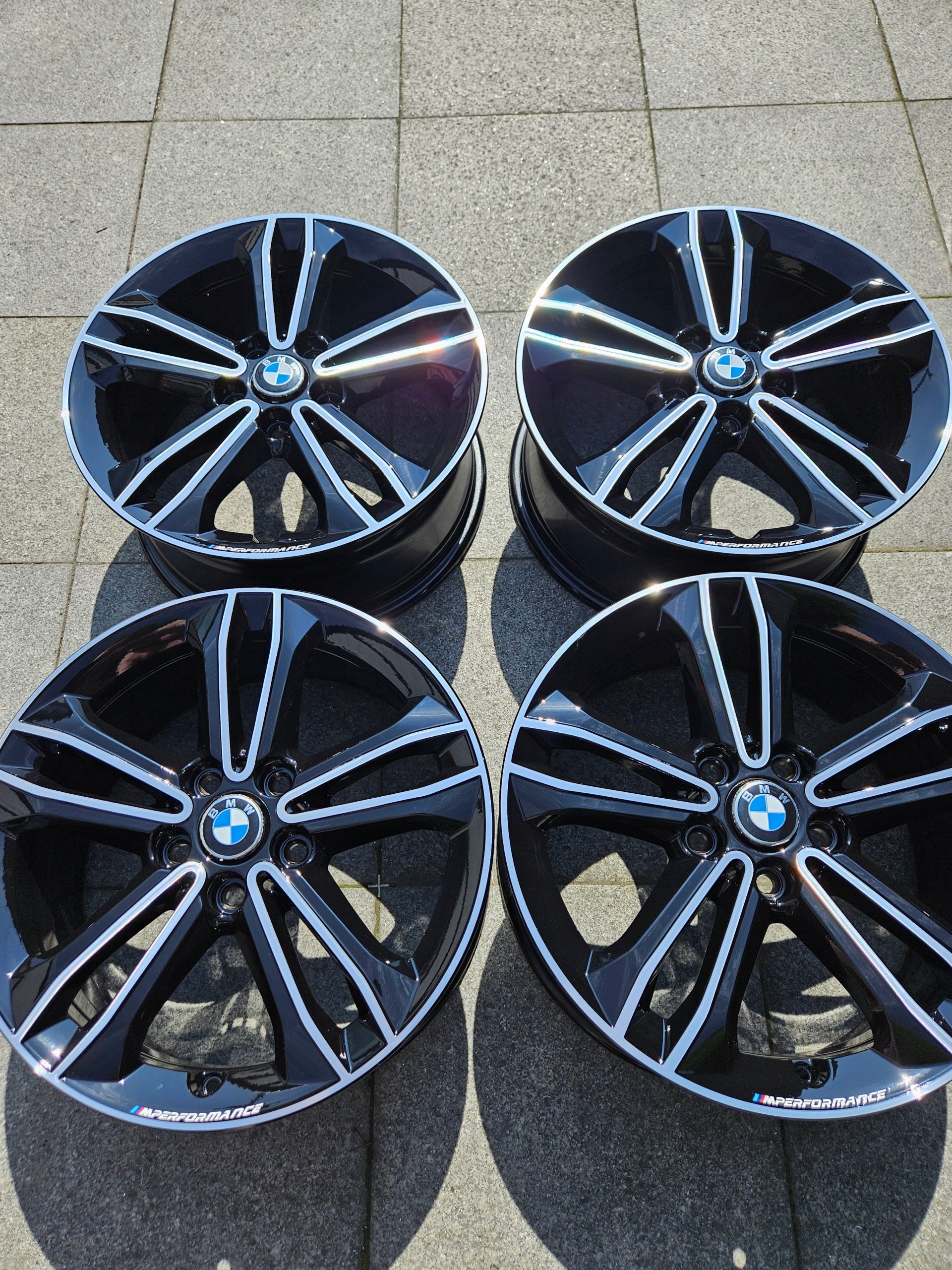 Alu Felge BMW X1 Aluminum rim 17 Zoll 7.5J 5x112 54ET 6856087