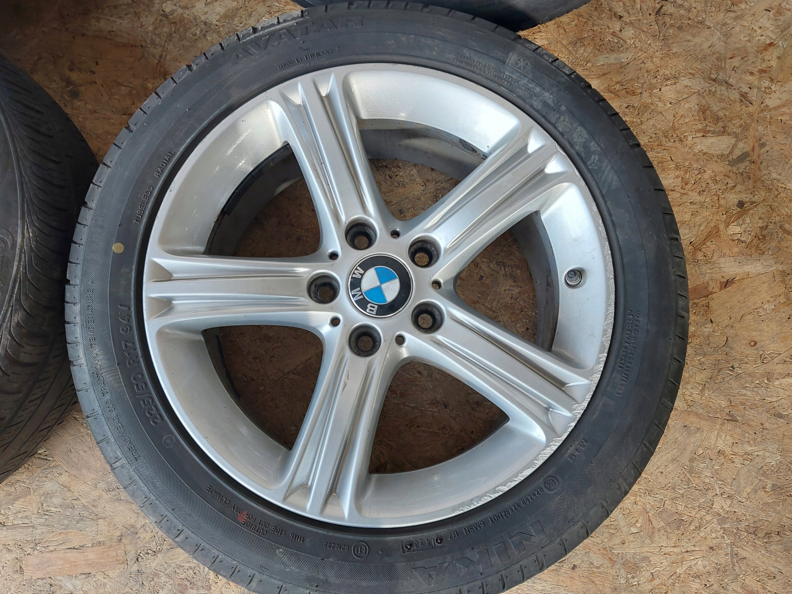 Alu Felge BMW X1 Aluminum rim 17 Zoll 7.5J 5x120