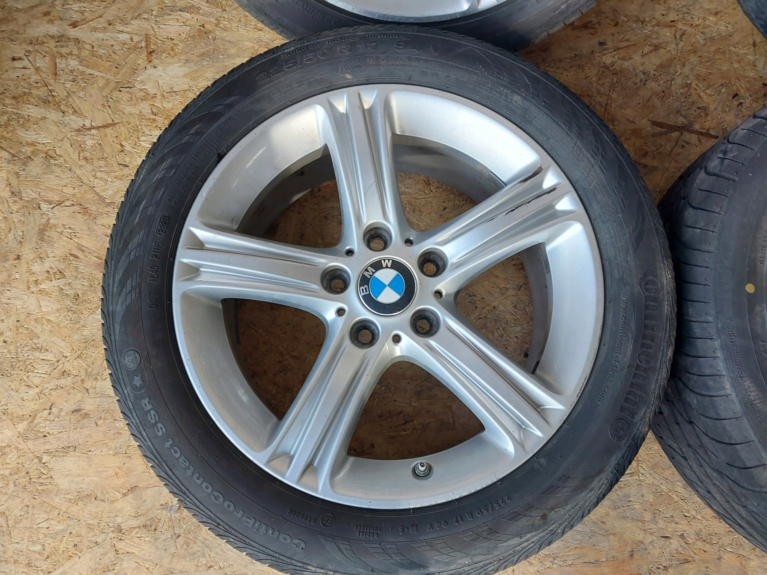 Alu Felge BMW X1 Aluminum rim 17 Zoll 7.5J 5x120