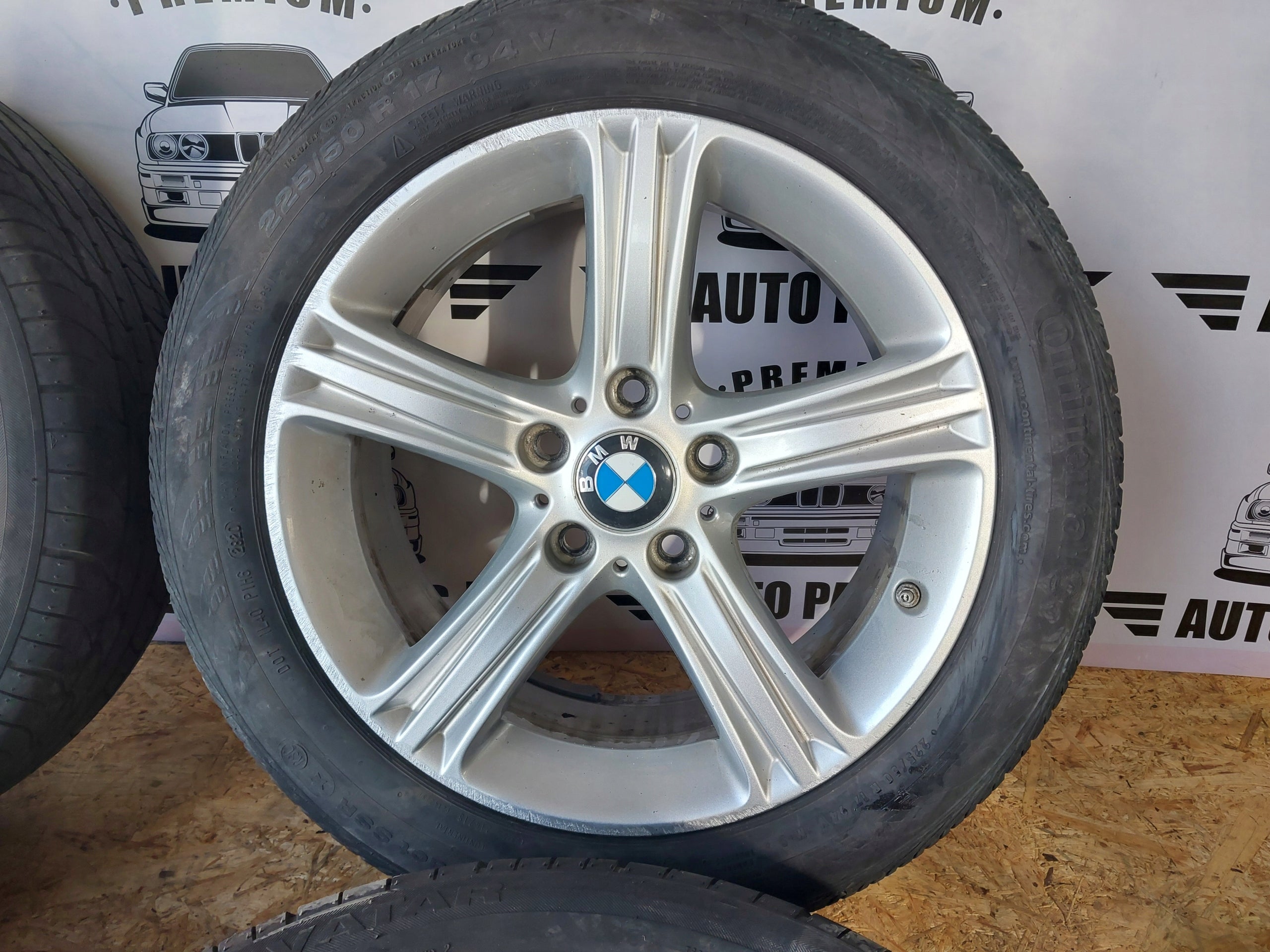 Alu Felge BMW X1 Aluminum rim 17 Zoll 7.5J 5x120