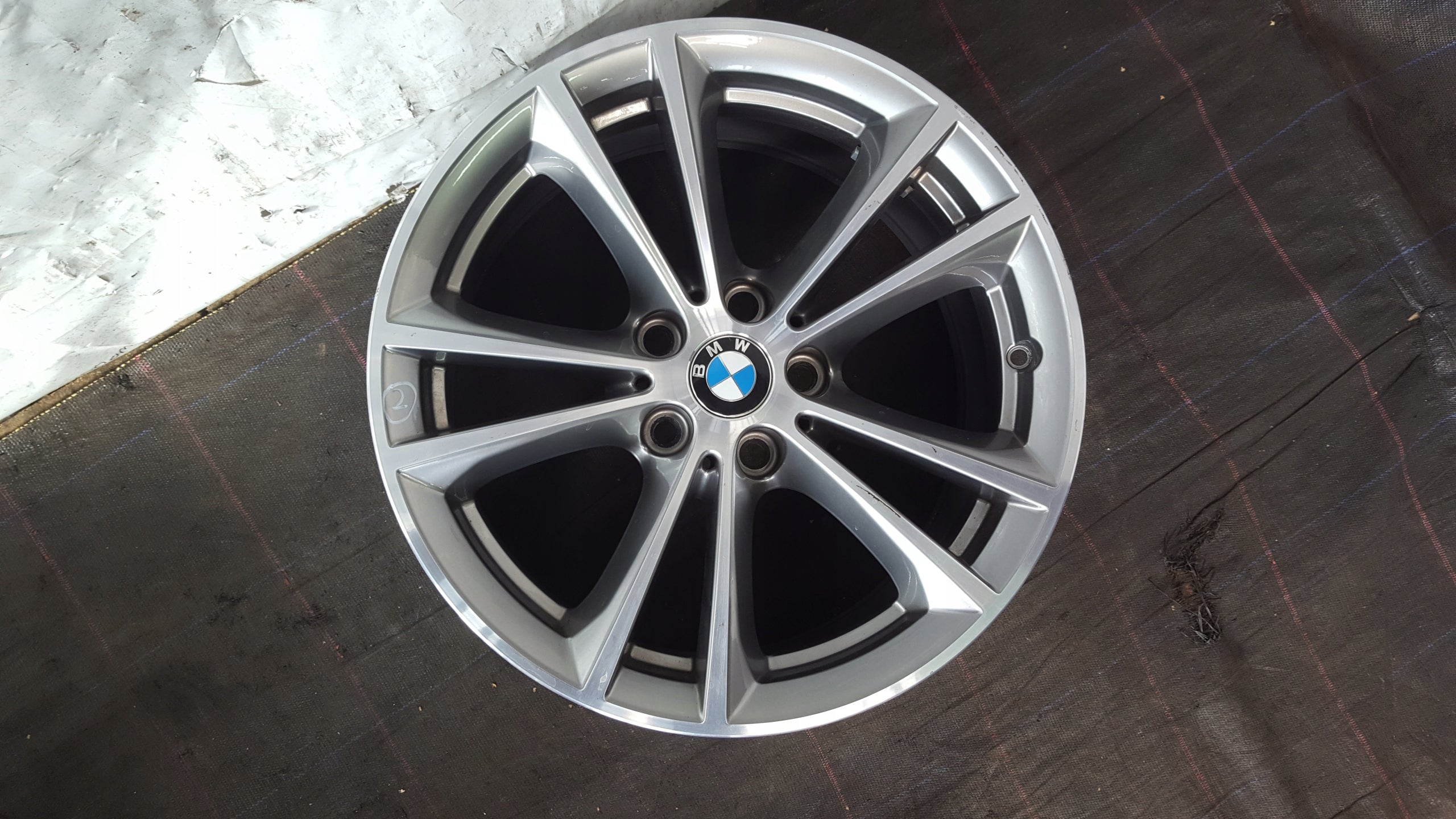 Alu Felge BMW X1 Aluminum rim 17 Zoll 7.5J 5x112 27ET