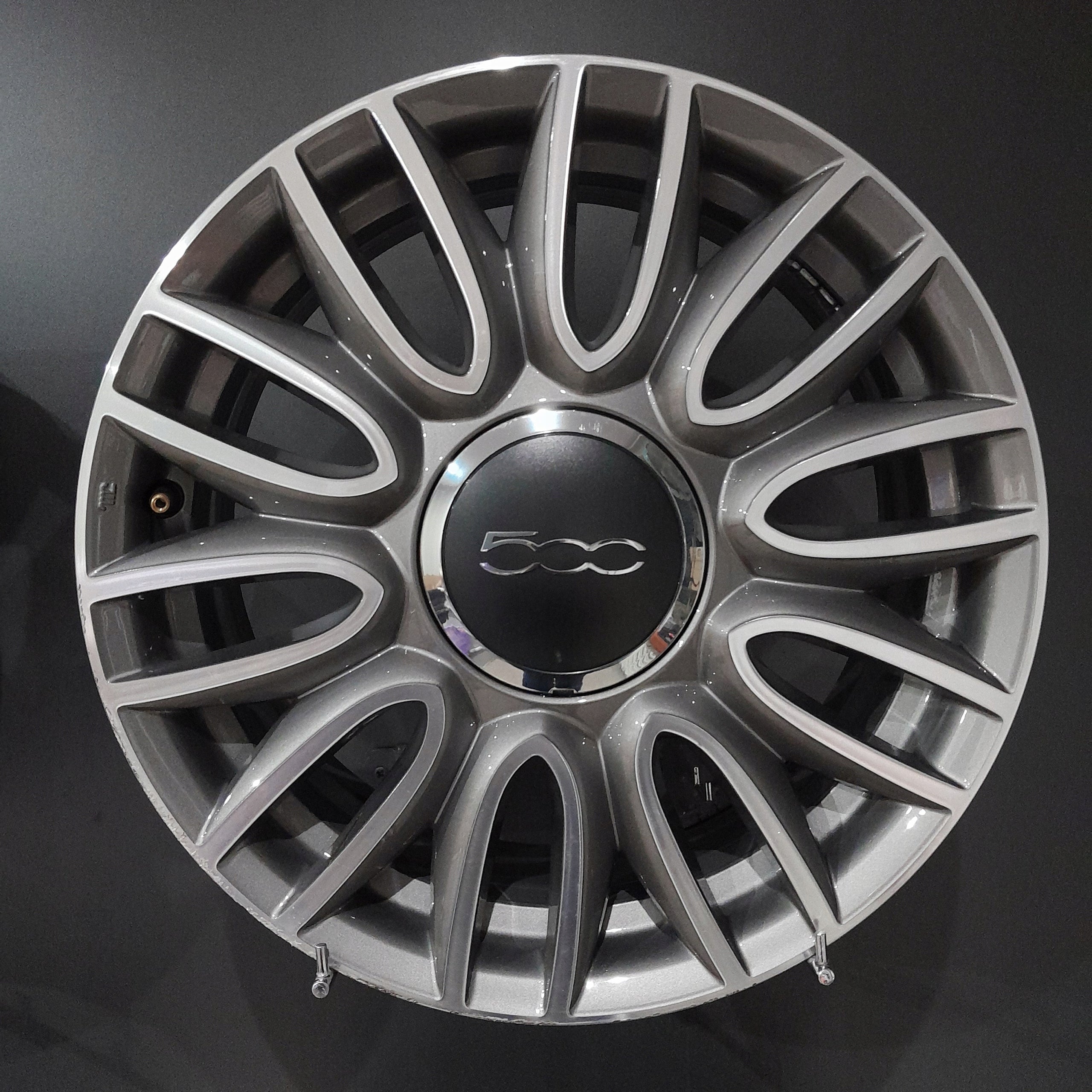 Alu Felge Fiat 500L Punto 500 Aluminum rim 16 Zoll 6.5J 4x98 35ET 51972865