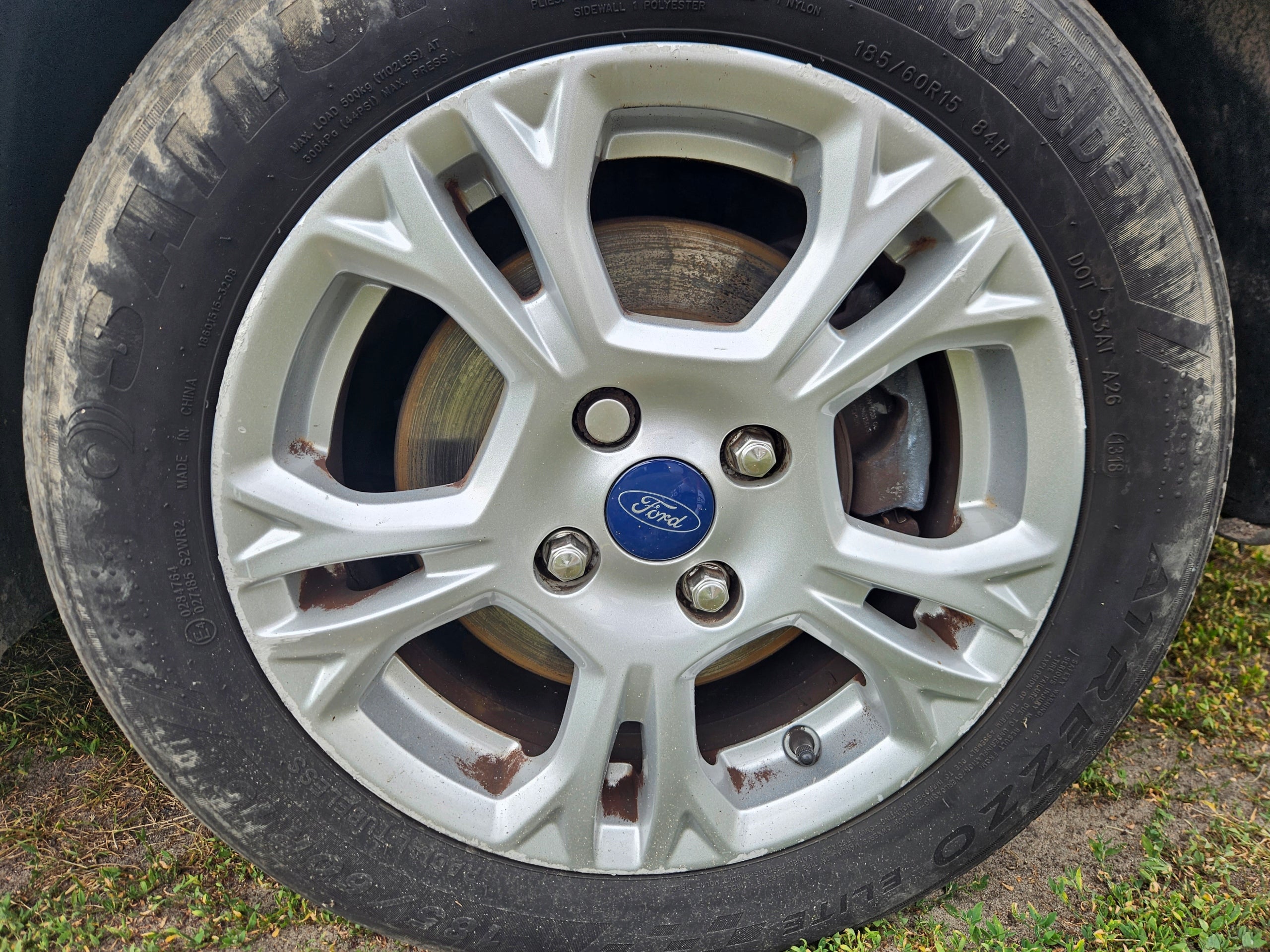 Alu Felge Ford Fiesta Aluminum rim 15 Zoll 4x108