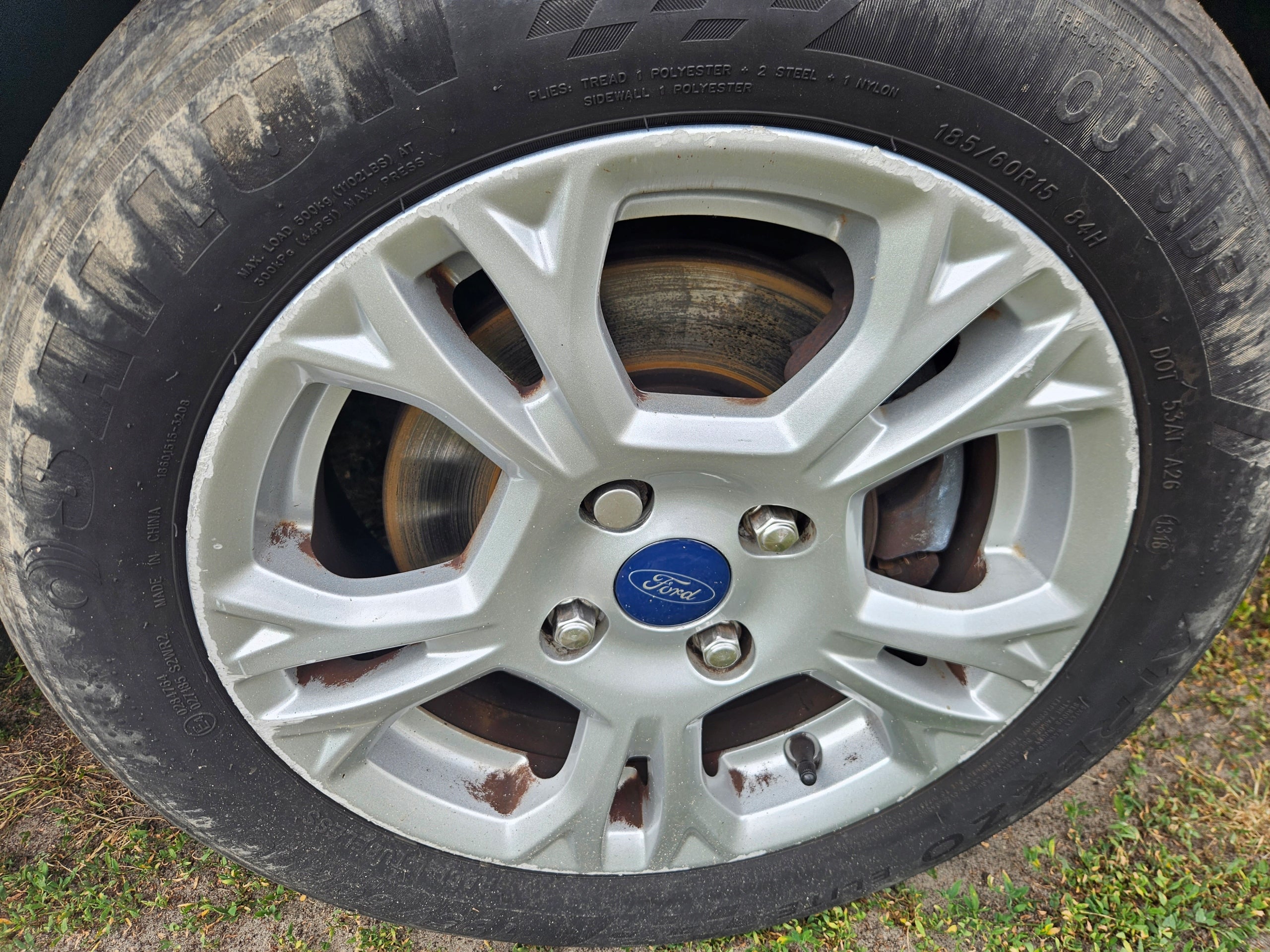 Alu Felge Ford Fiesta Aluminum rim 15 Zoll 4x108