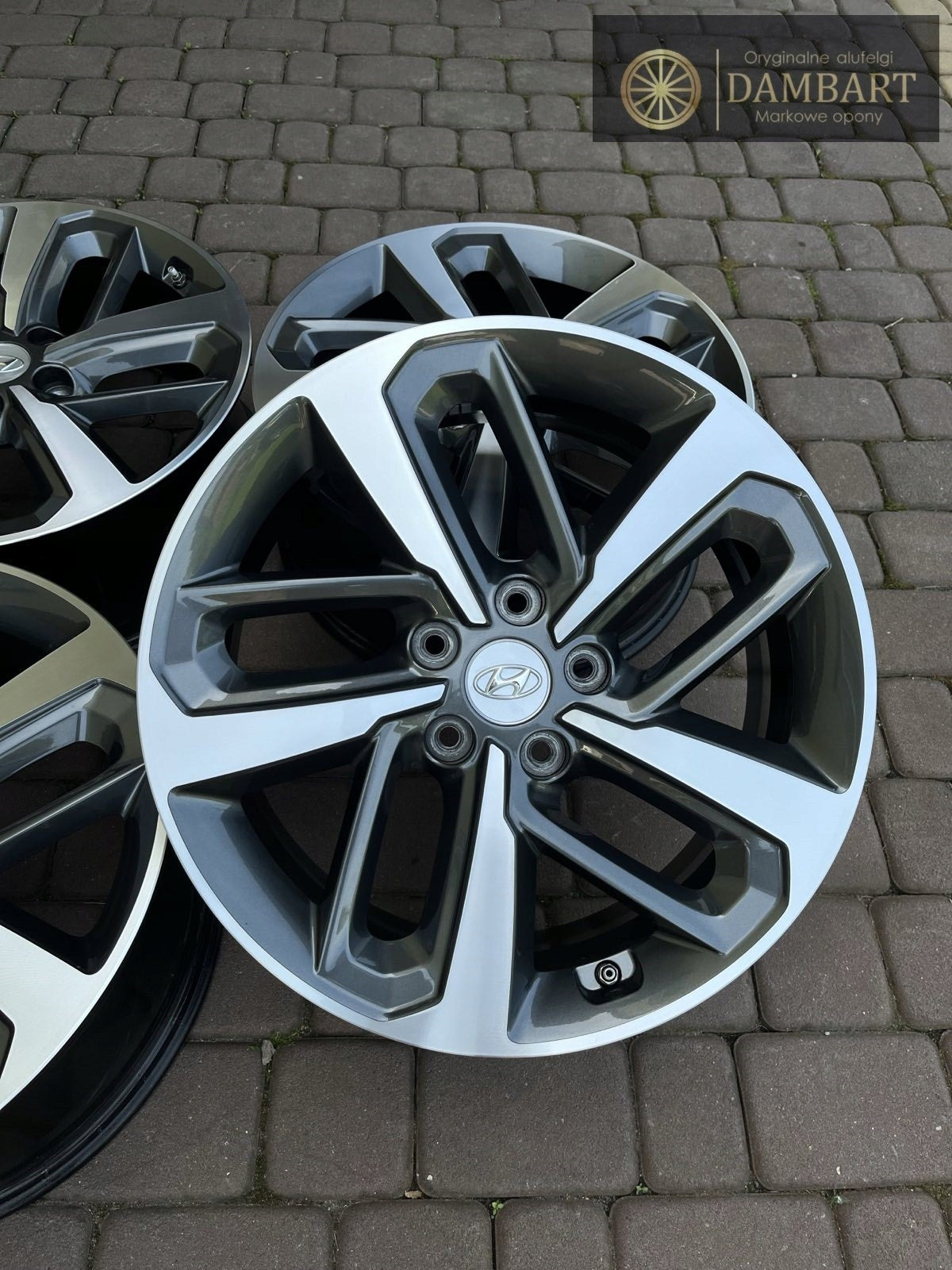 Alu Felge Hyundai Tucson Kona i30 i40 Aluminum rim 18 Zoll 7.5J 5x114.3