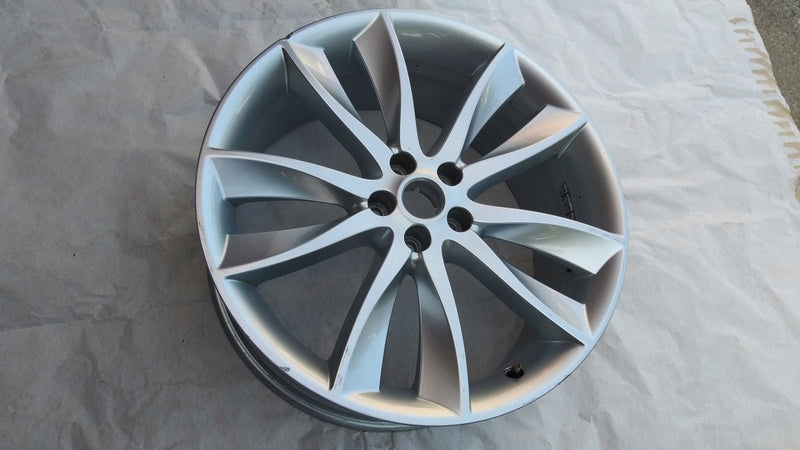 1x Alu Felge Jaguar Mark IV Aluminum rim 20 Zoll 8.5J 5x108 49ET