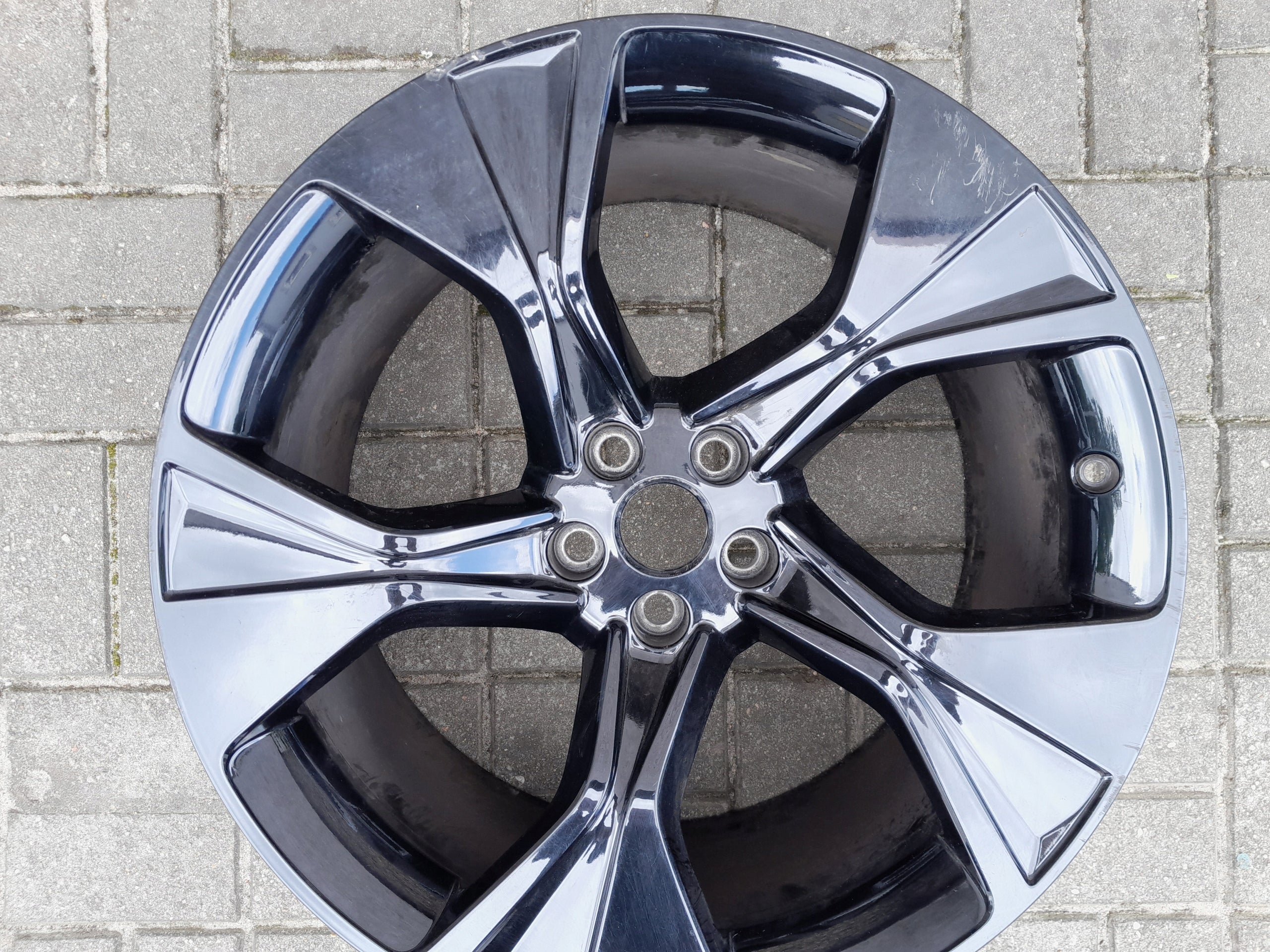 1x Alu Felge Jaguar XE X760 Aluminum rim 20 Zoll 10.5J 5x108 38ET MX531007DA