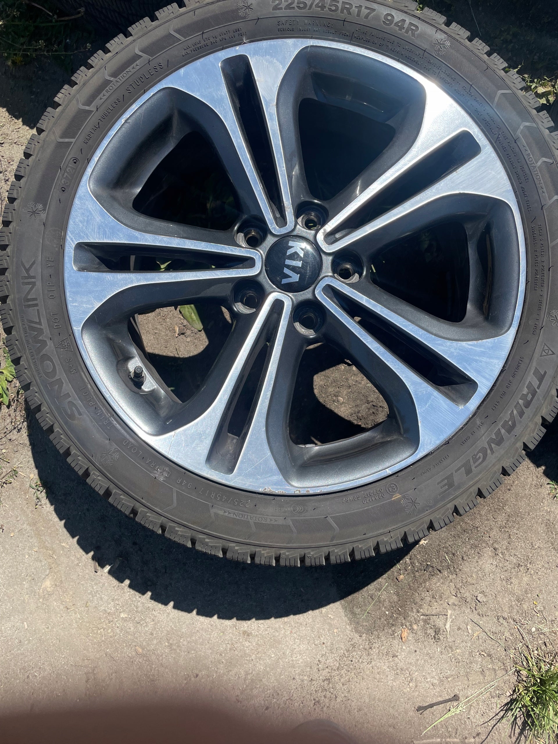 Alu Felge Kia Ceed Aluminum rim 17 Zoll 7.0J 4x114.3 52910A2630