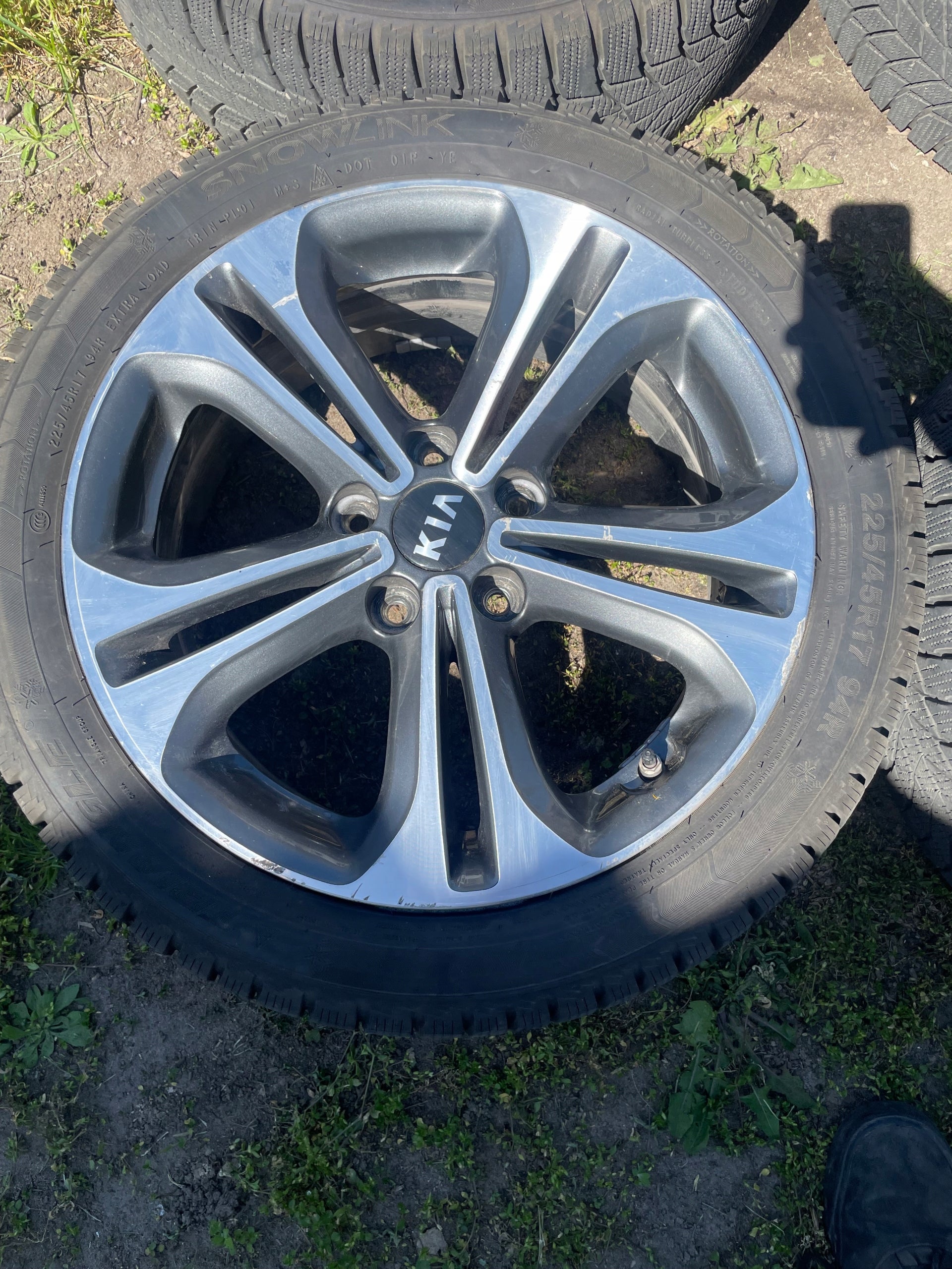 Alu Felge Kia Ceed Aluminum rim 17 Zoll 7.0J 4x114.3 52910A2630