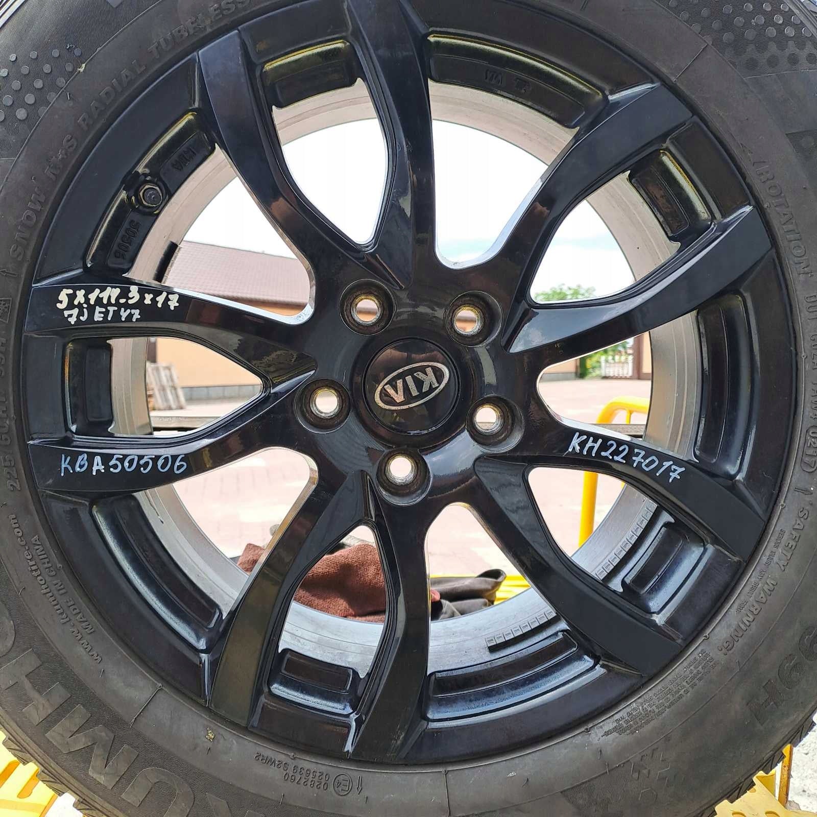 Alu Felge Kia Sportage Aluminum rim 17 Zoll 7.0J 5x114.3 47ET