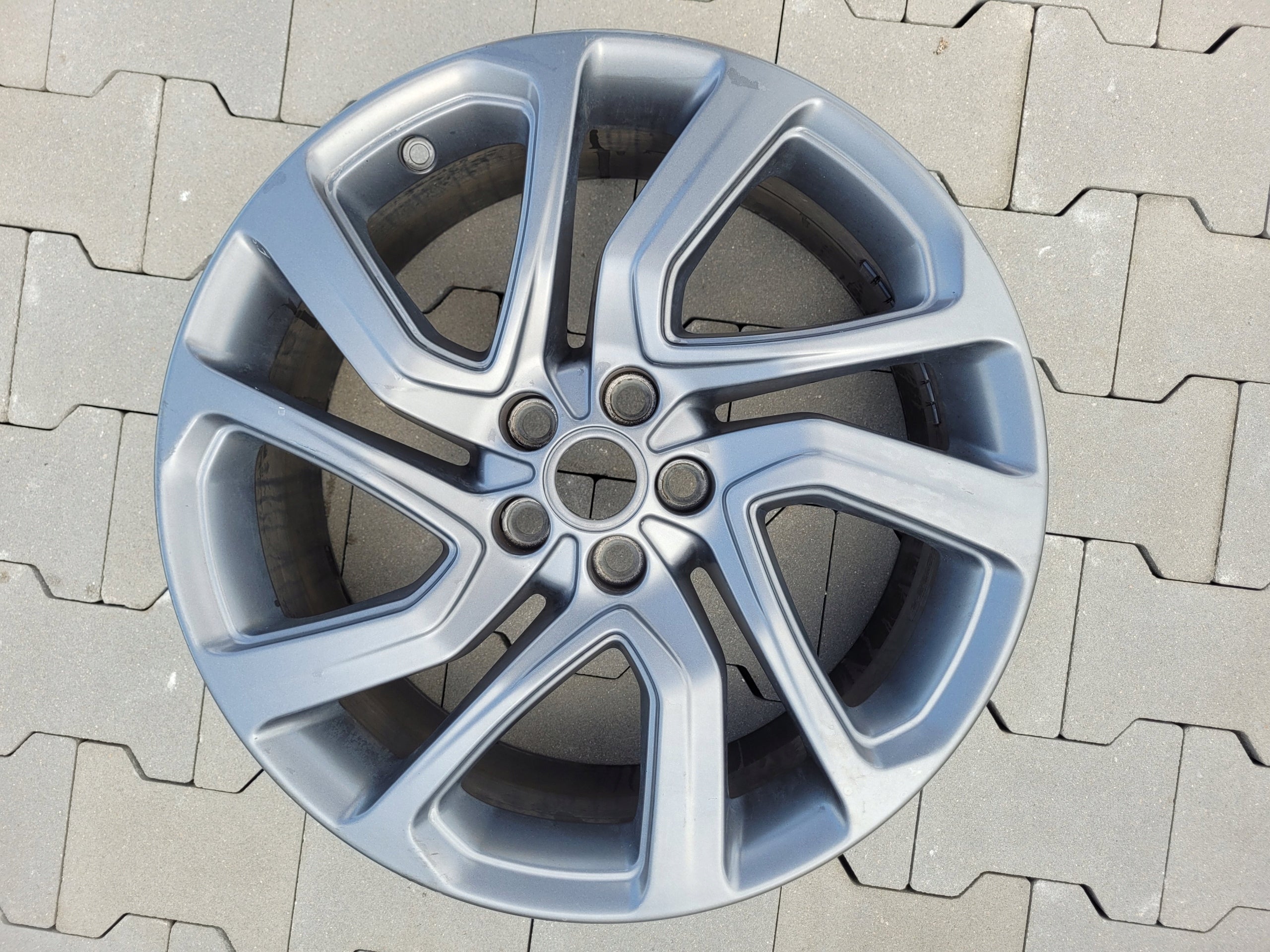 1x Alu Felge Land Rover Rover Aluminum rim 19 Zoll 8.0J 5x108 45ET FK7M1007RB