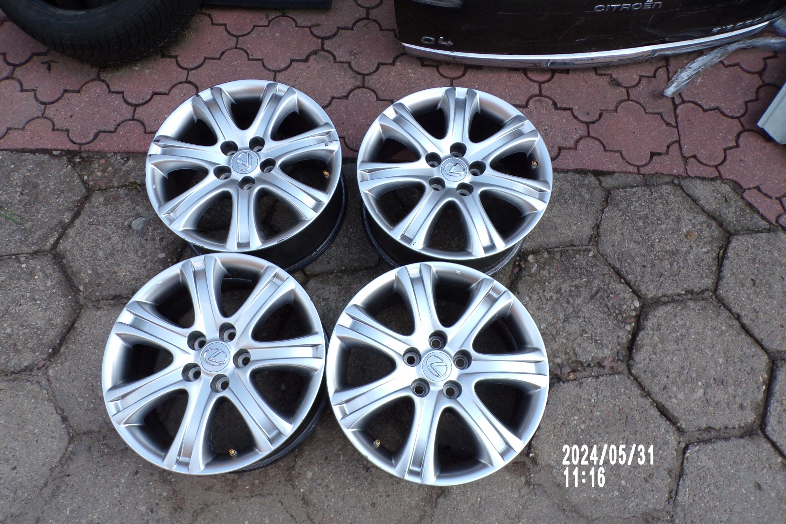 Alu Felge Lexus LS IS GS NX CT Aluminum rim 17 Zoll 7.5J 5x114.3