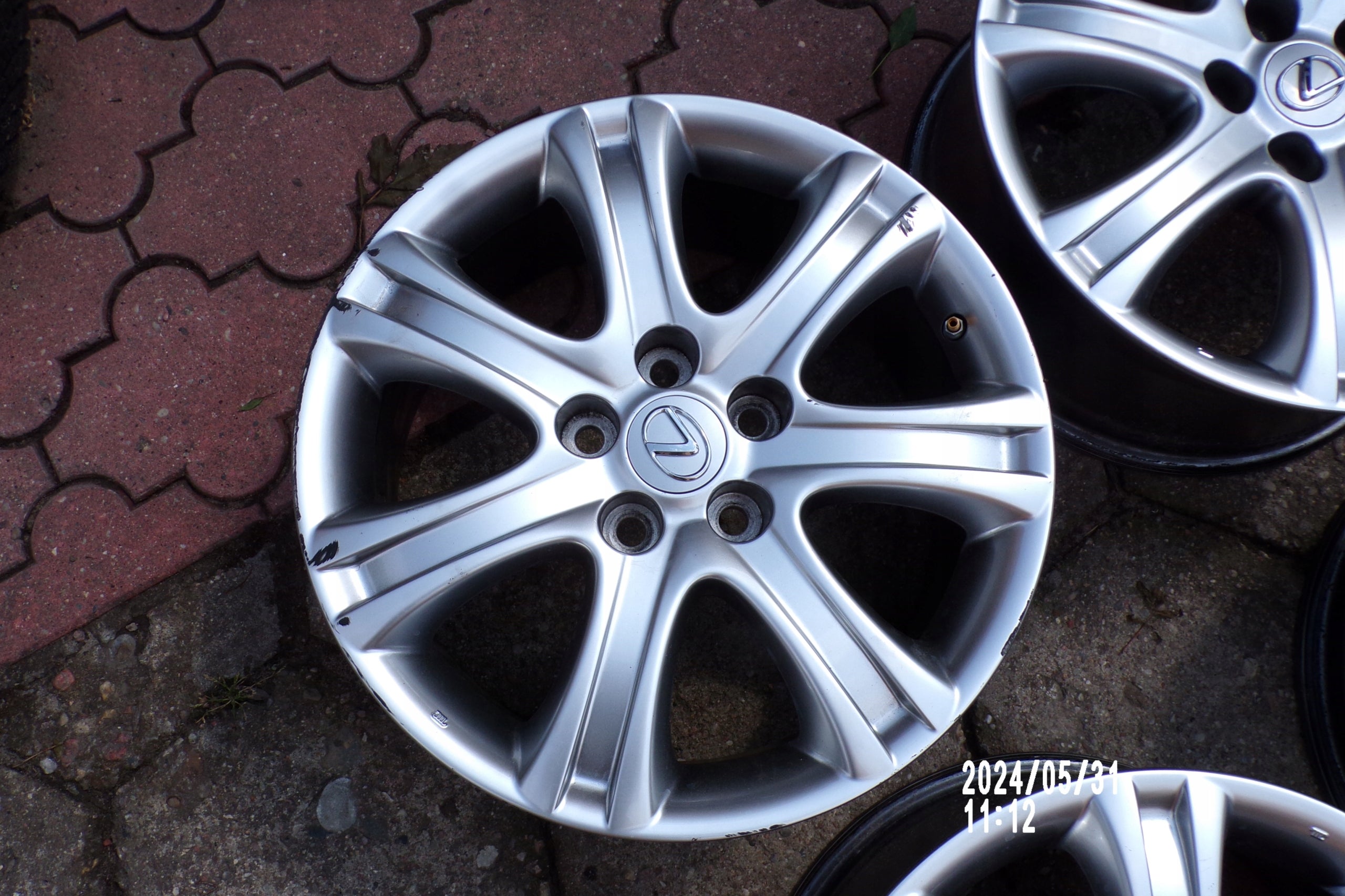 Alu Felge Lexus LS IS GS NX CT Aluminum rim 17 Zoll 7.5J 5x114.3