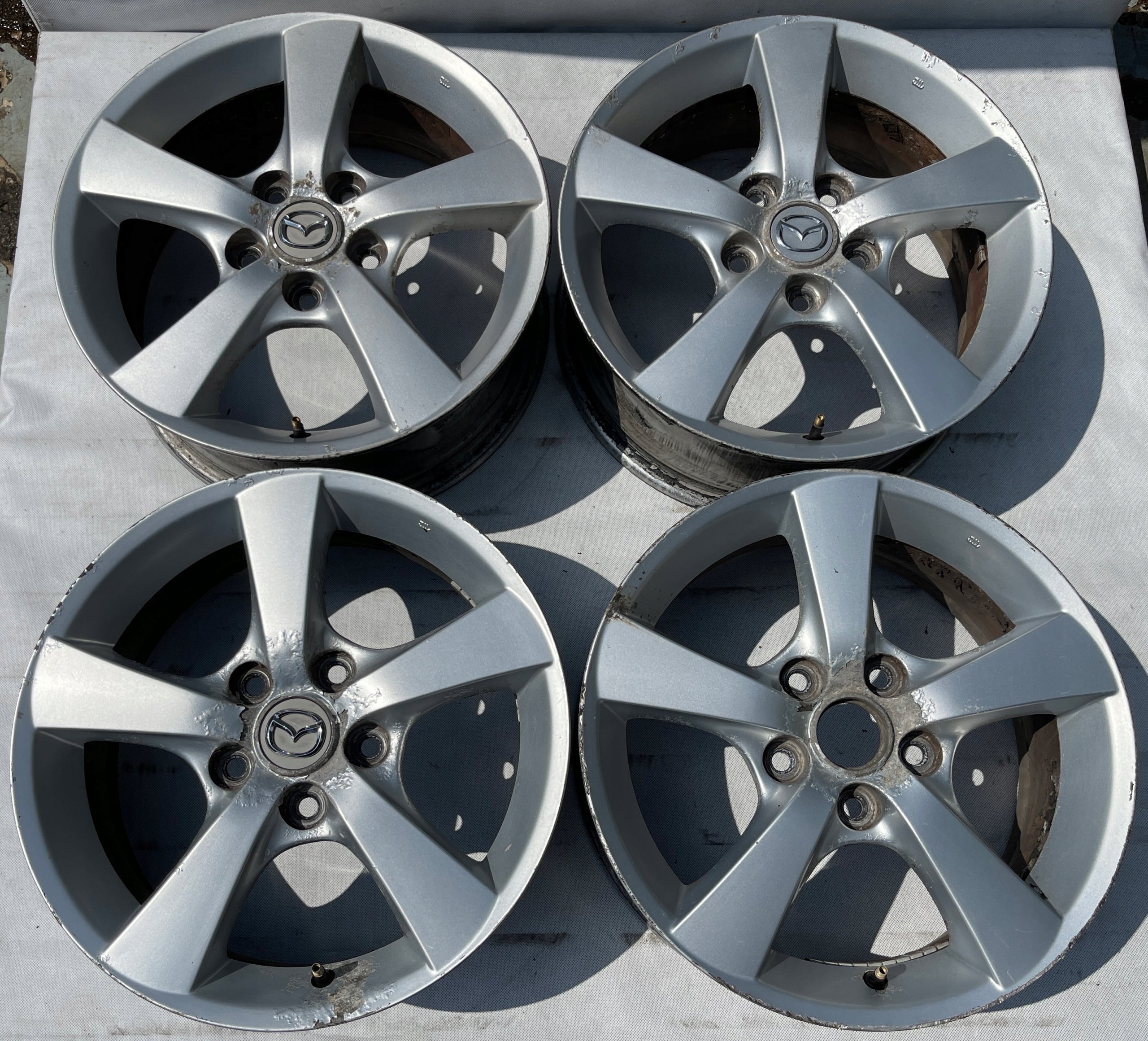 Alu Felge Mazda 3 BL Aluminum rim 16 Zoll 6.5J 5x114.3 52,5ET