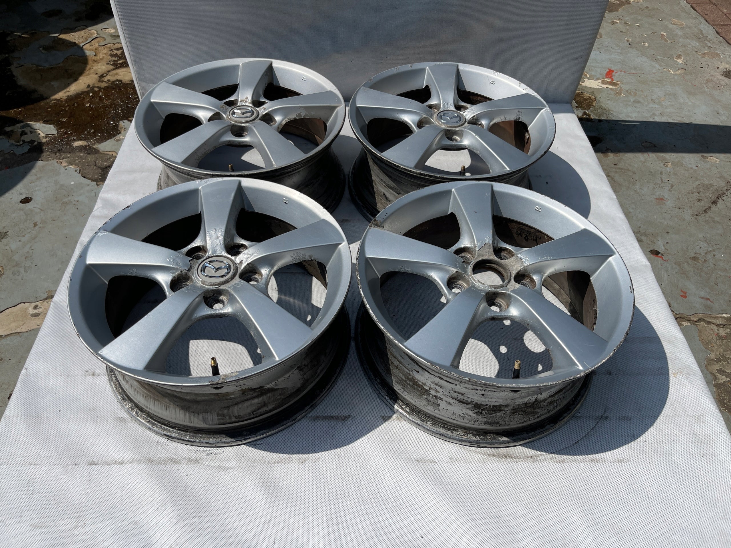 Alu Felge Mazda 3 BL Aluminum rim 16 Zoll 6.5J 5x114.3 52,5ET