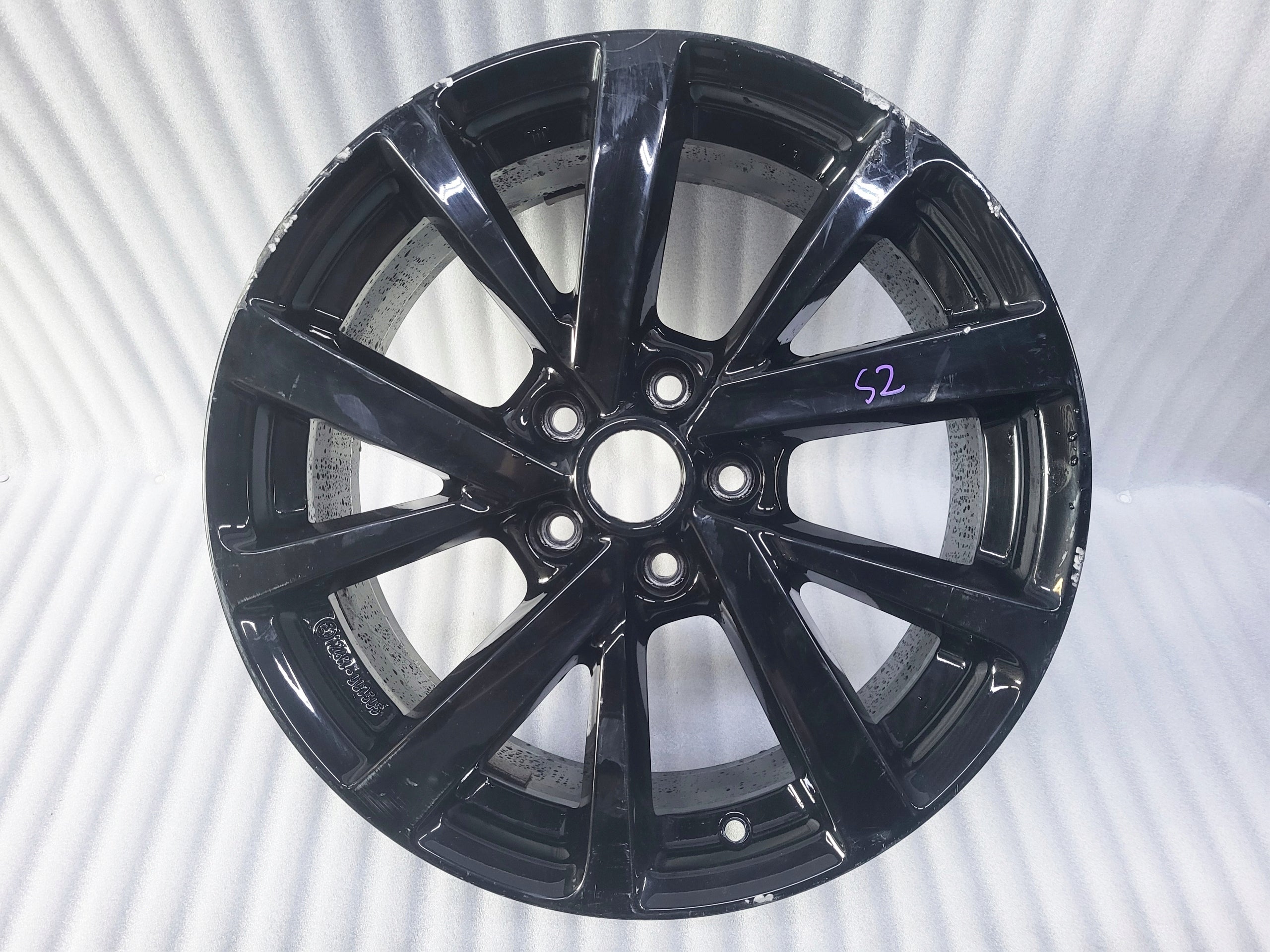 1x Alu Felge Mazda 3 BP Aluminum rim 18 Zoll 7.0J 5x114.3 45ET