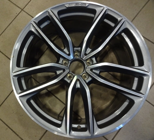 1x Alu Felge Mercedes-Benz W253 Aluminum rim 21 Zoll 9.5J 5x112 30ET