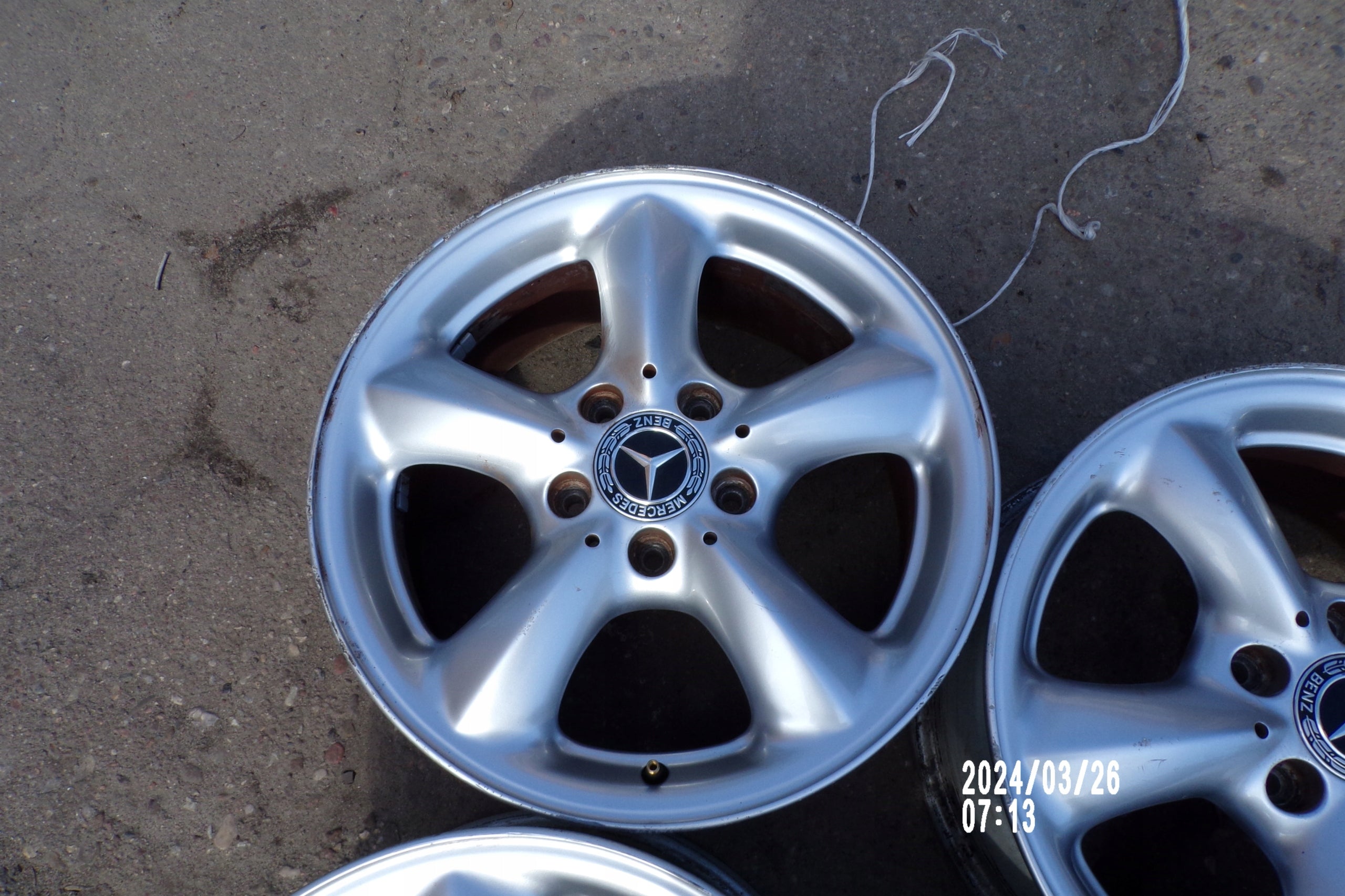 Alu Felge Mercedes-Benz 205 Aluminum rim 16 Zoll 8.0J 5x112