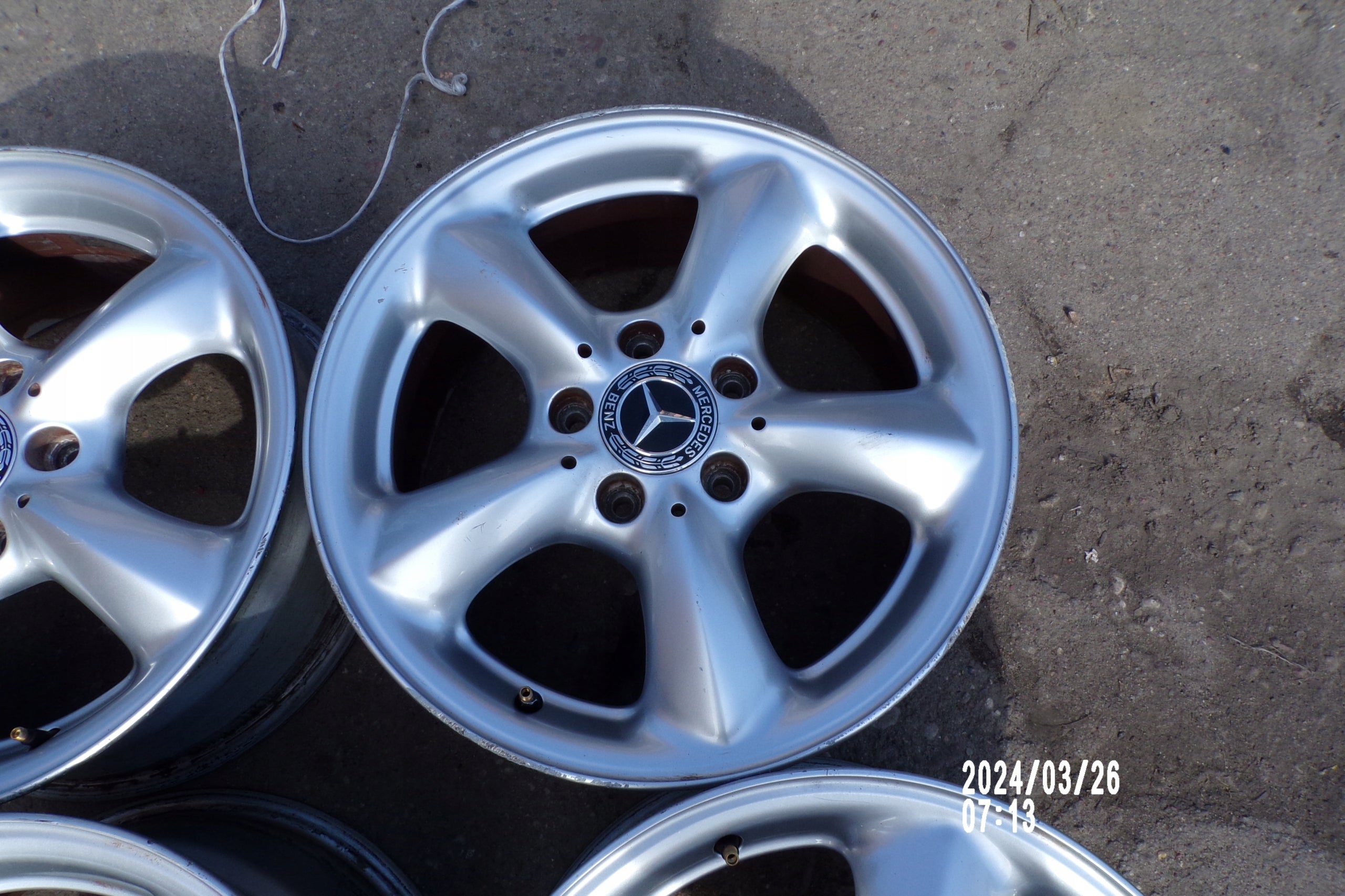 Alu Felge Mercedes-Benz 205 Aluminum rim 16 Zoll 8.0J 5x112