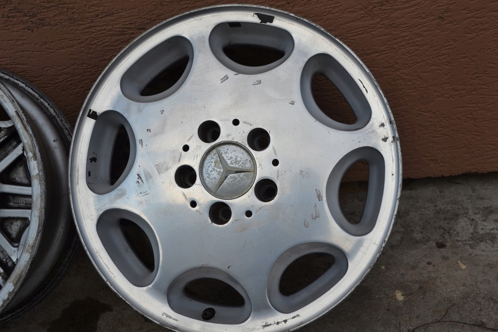 Alu Felge Mercedes-Benz R129 W140 Aluminum rim 16 Zoll 7.5J 5x112